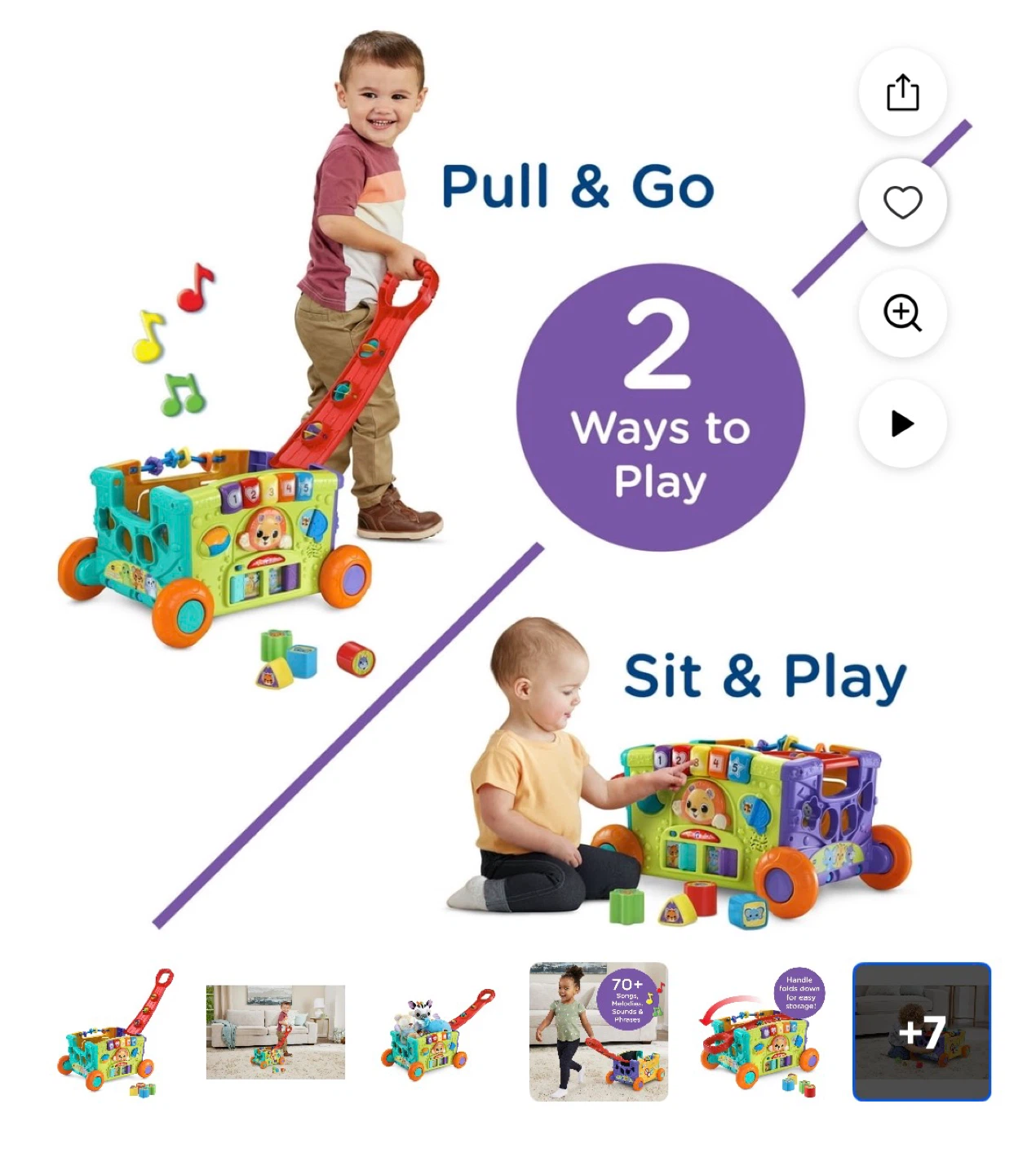 VTech Sort & Discover Activity Wagon - photo 4