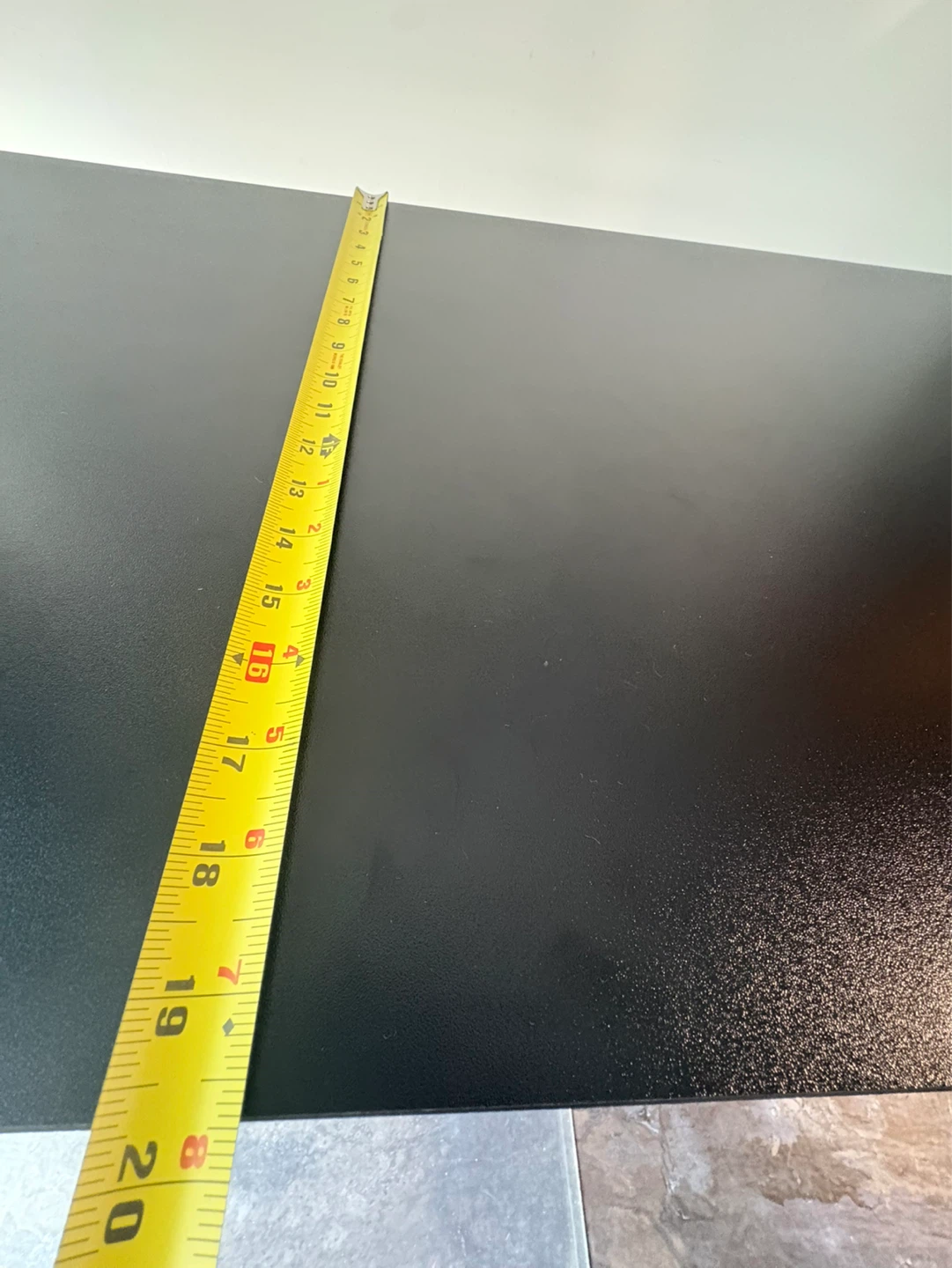 Black L-Shaped Desk - photo 4