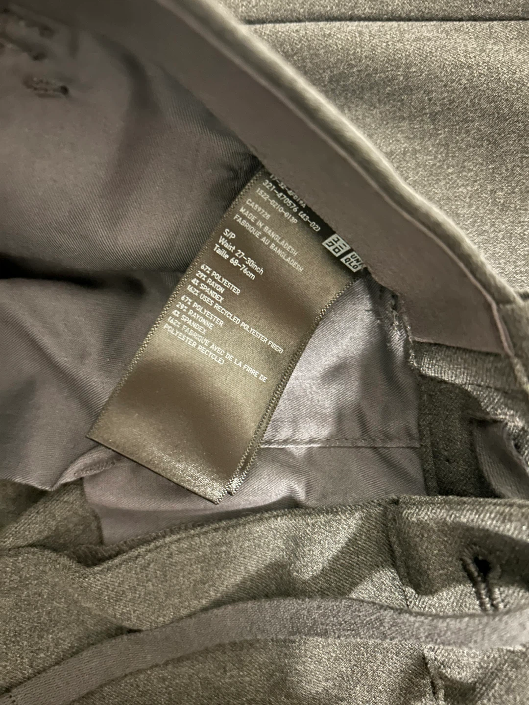 Uniqlo Grey Dress Pants - Size S/P - photo 2