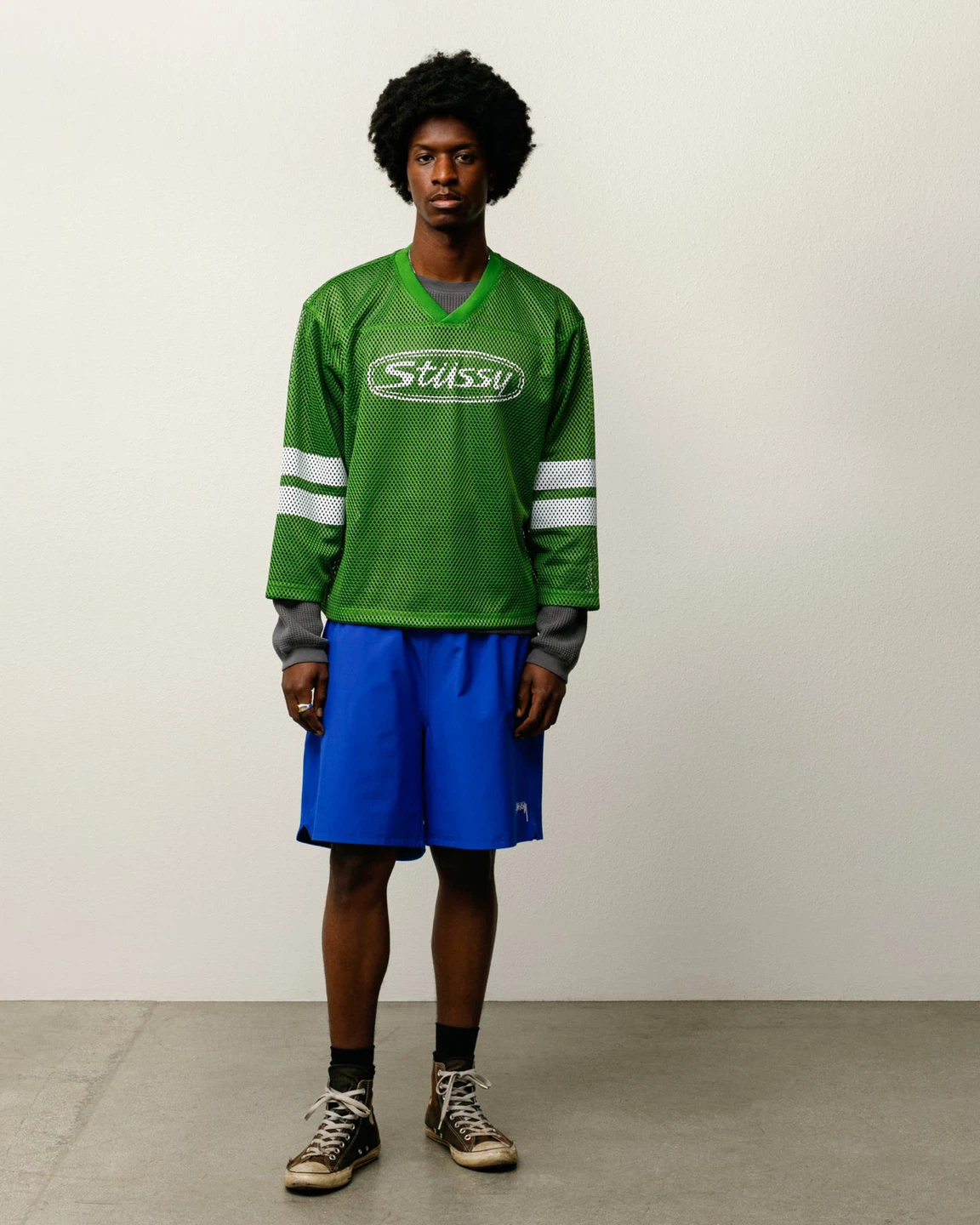 Stüssy Green Jersey Trucker Team Jersey - photo 2