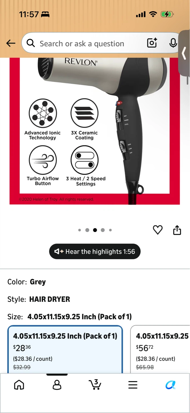 Revlon Hair Dryer - photo 2