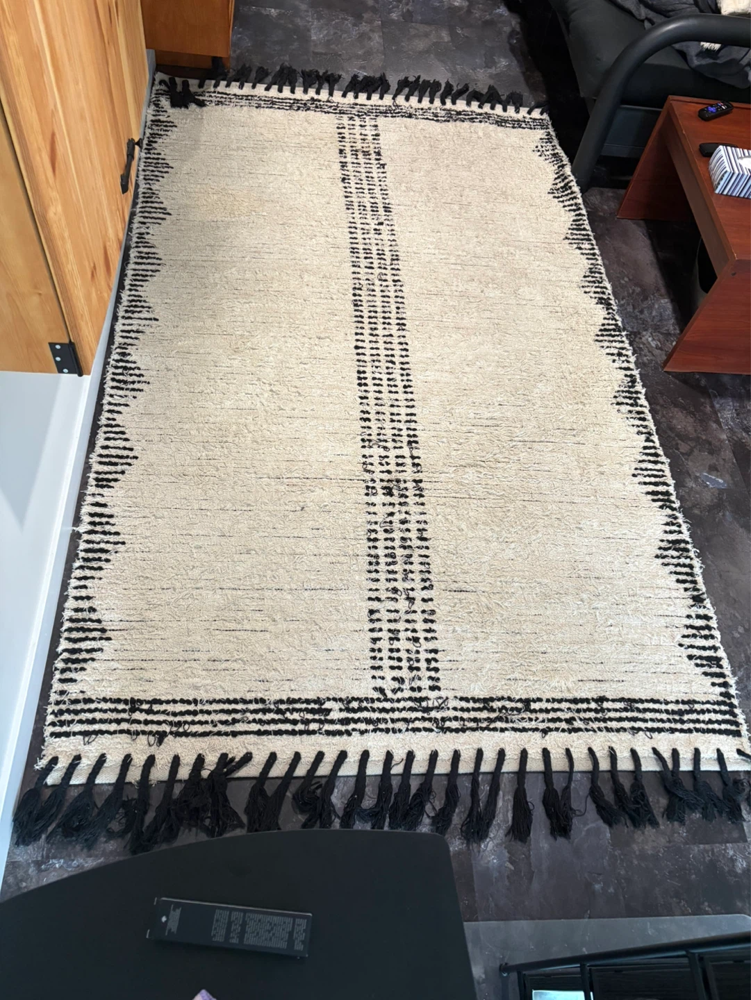 Bohemian Style Area Rug with Tassels - photo 2
