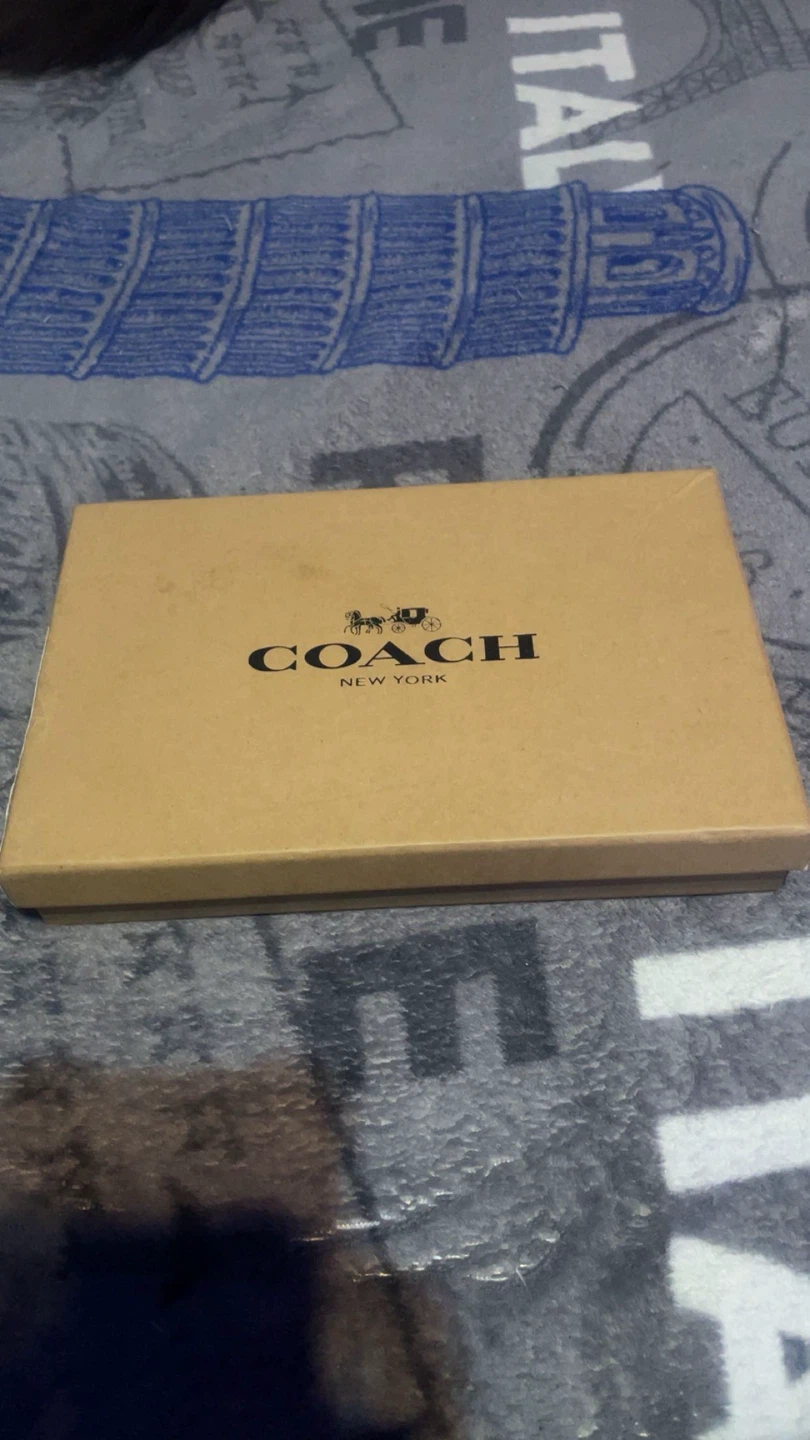 Coach Wallet and Keychain Set