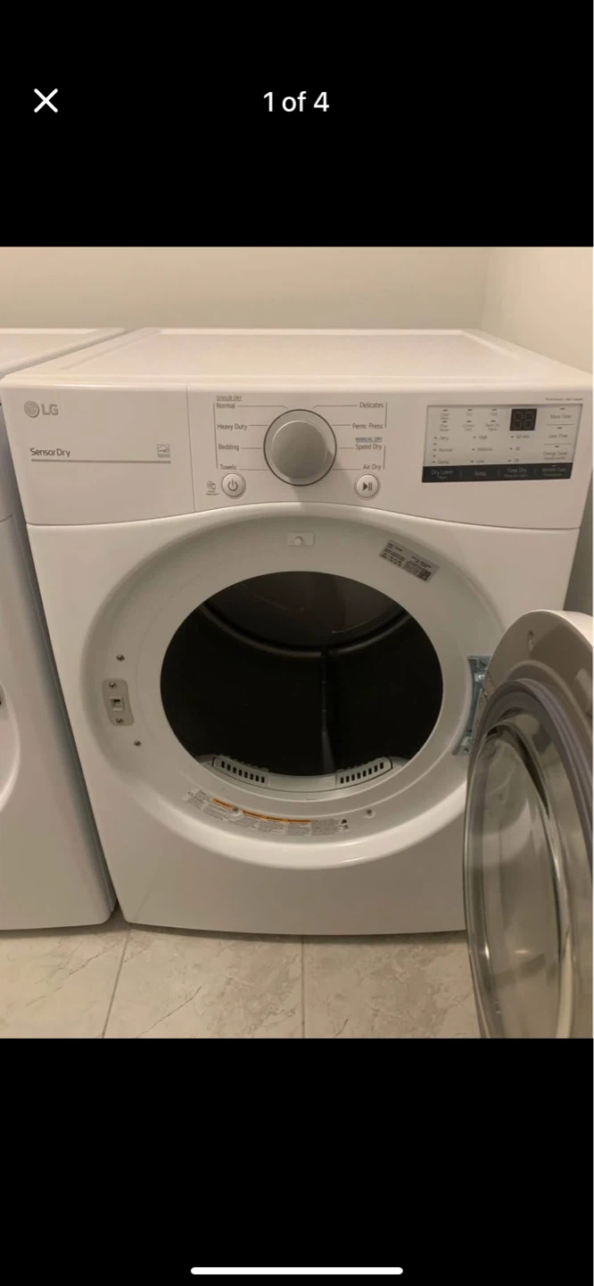 LG Washer and Dryer Set - photo 3