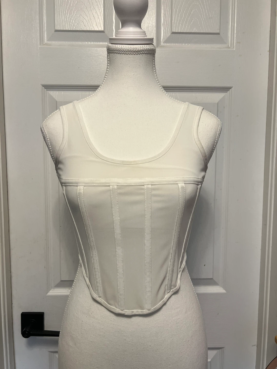 White Corset Top