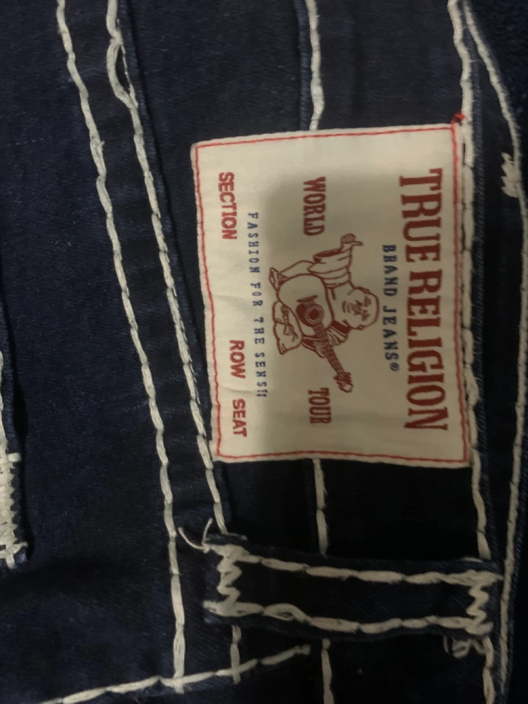 True Religion Baggy Pants ( Dark/Navy Blue) - photo 4