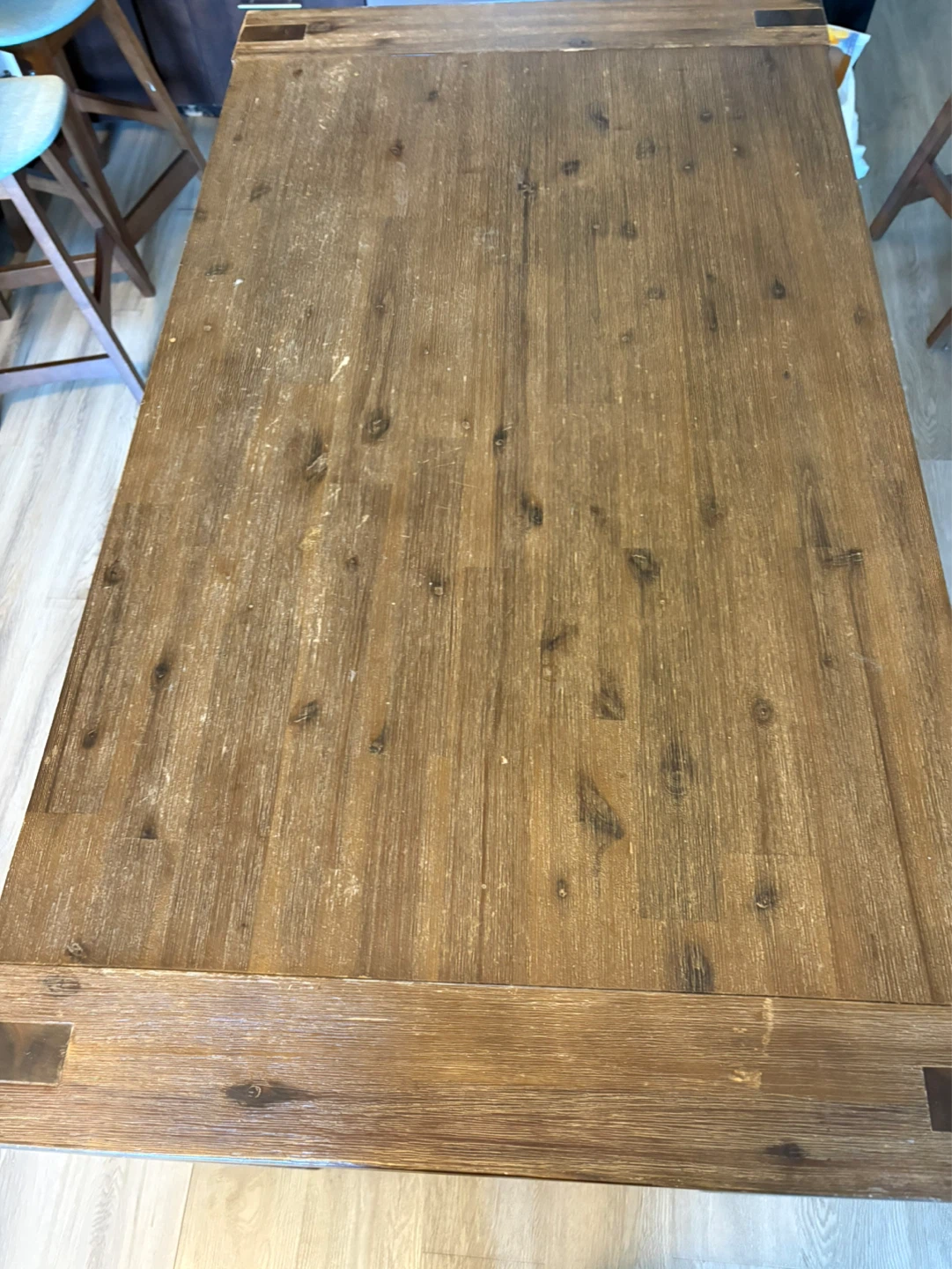 Rustic Wood Dining Table - photo 3