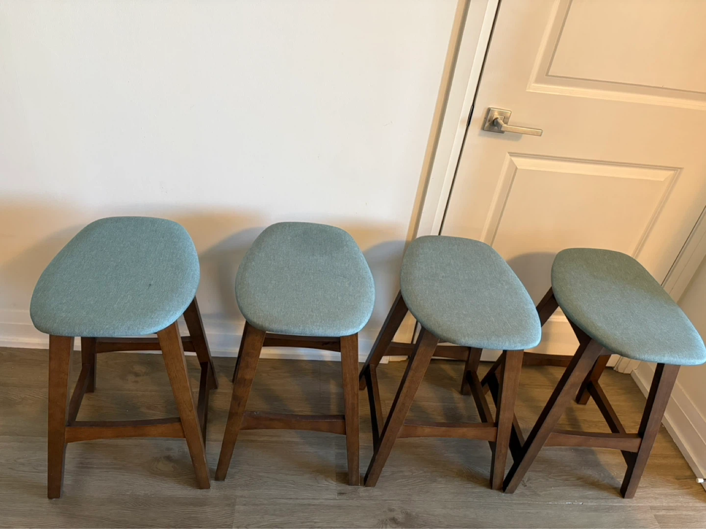 Set of 4 Bar Stools - photo 4