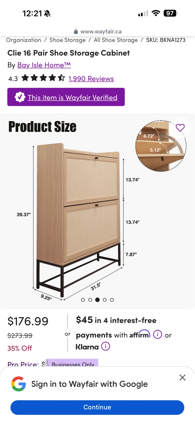 Shoe cabinet - photo 4