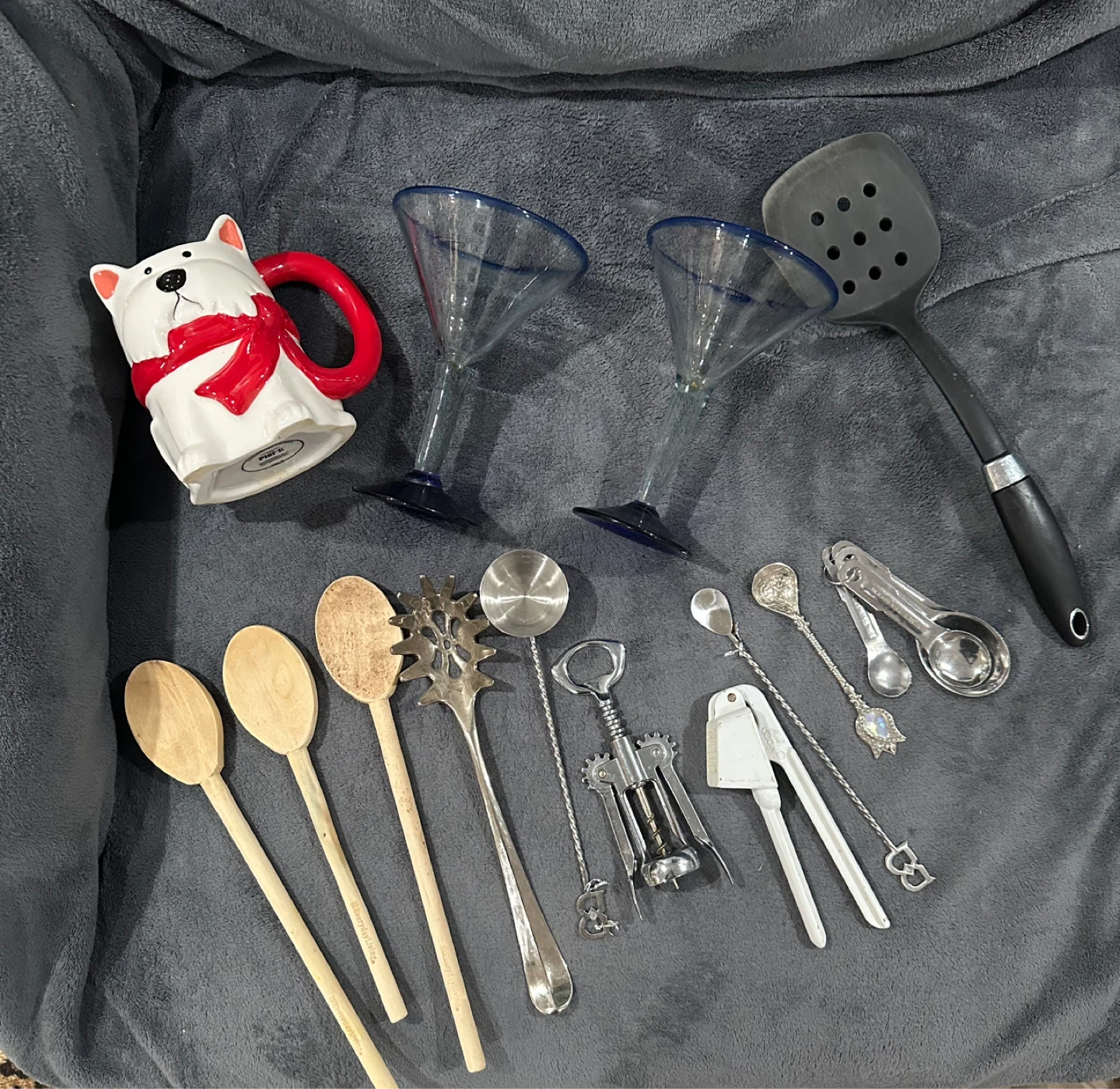 Assorted Kitchen Gadgets and Drinkware Lot