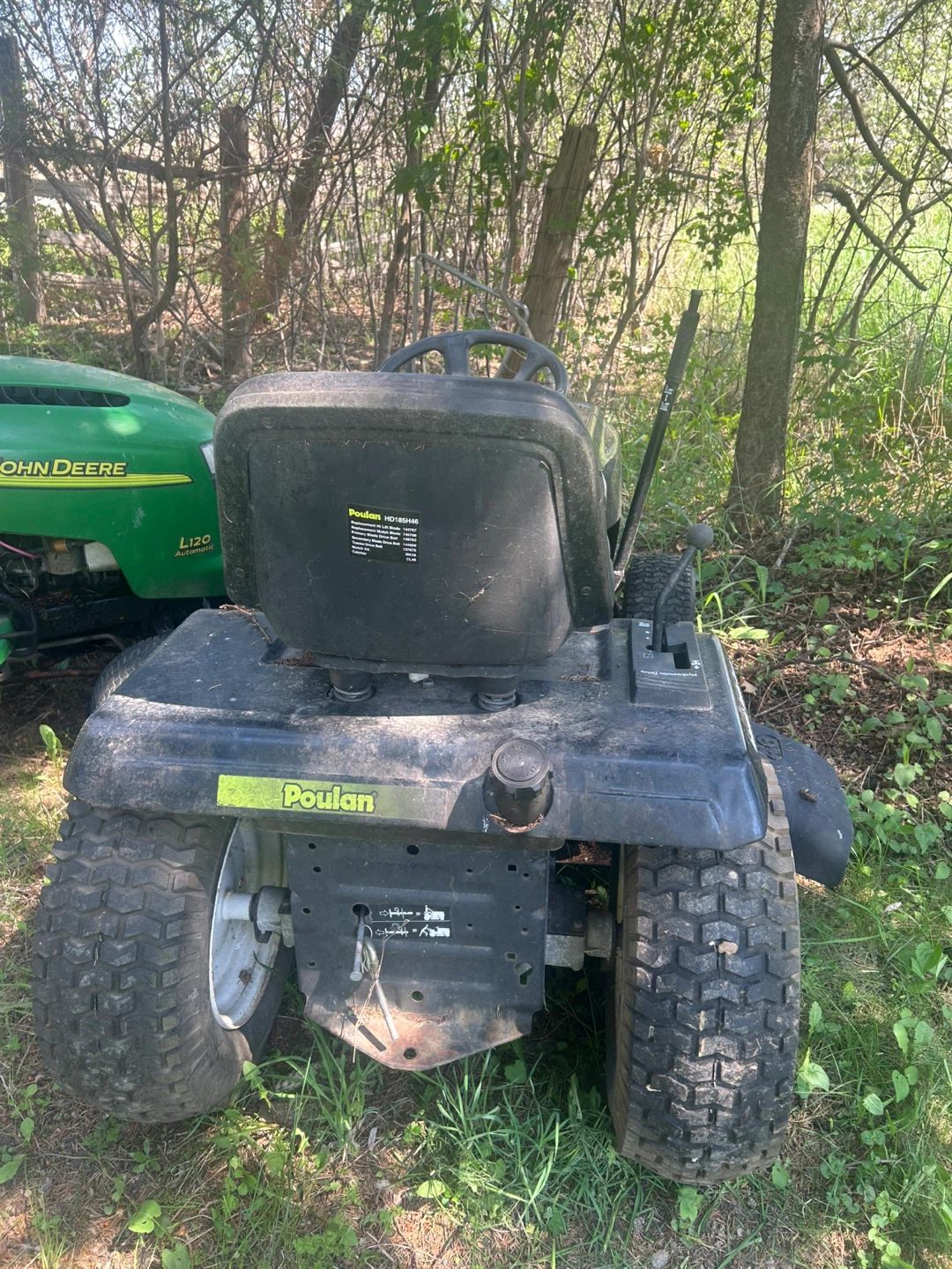 Poulan Automatic Lawn Garden Tractor - photo 3