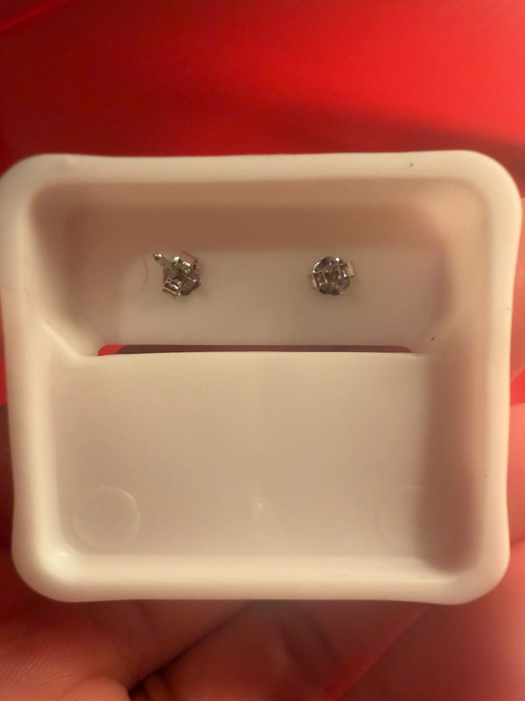 Sterling Silver Oval Opal Stud Earrings - photo 4