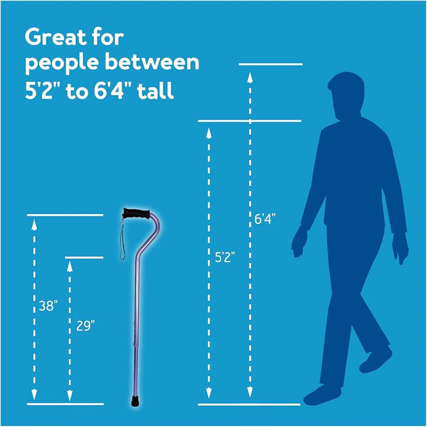 Adjustable Walking Cane - photo 3