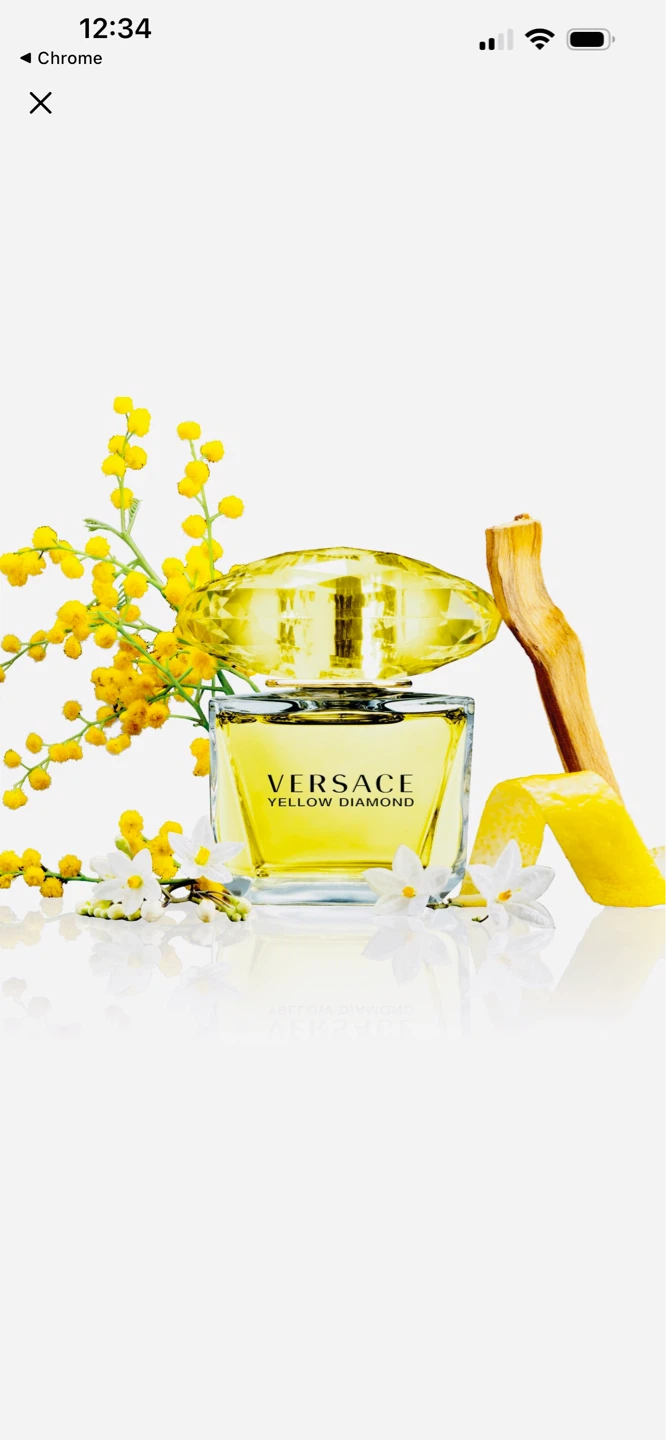 Versace Yellow Diamond perfume  50ML - photo 2