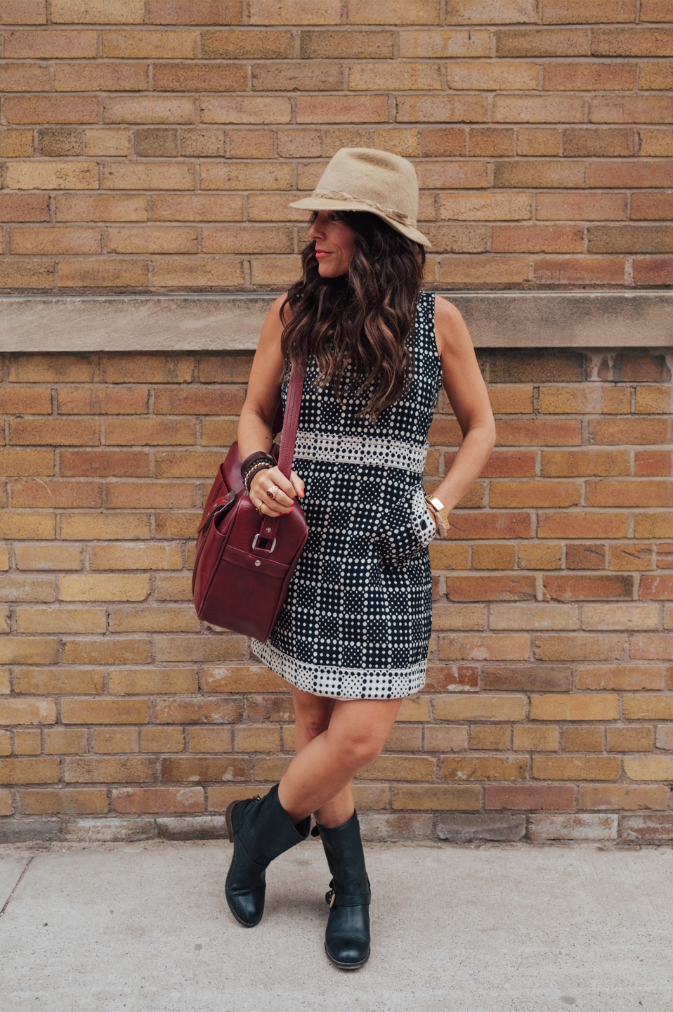 Marc Jacobs Polka Dot Shift Dress | Mod 60s Style Mini Dress - photo 4