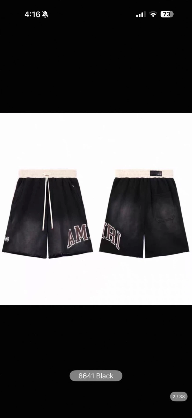 AMIRI T-shirt and Shorts Set - photo 4