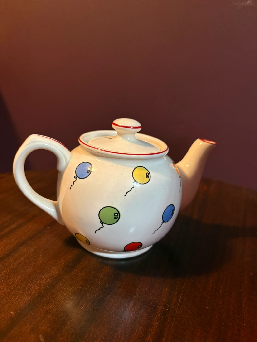 Sadler England Teapot with Balloon Design - photo 2