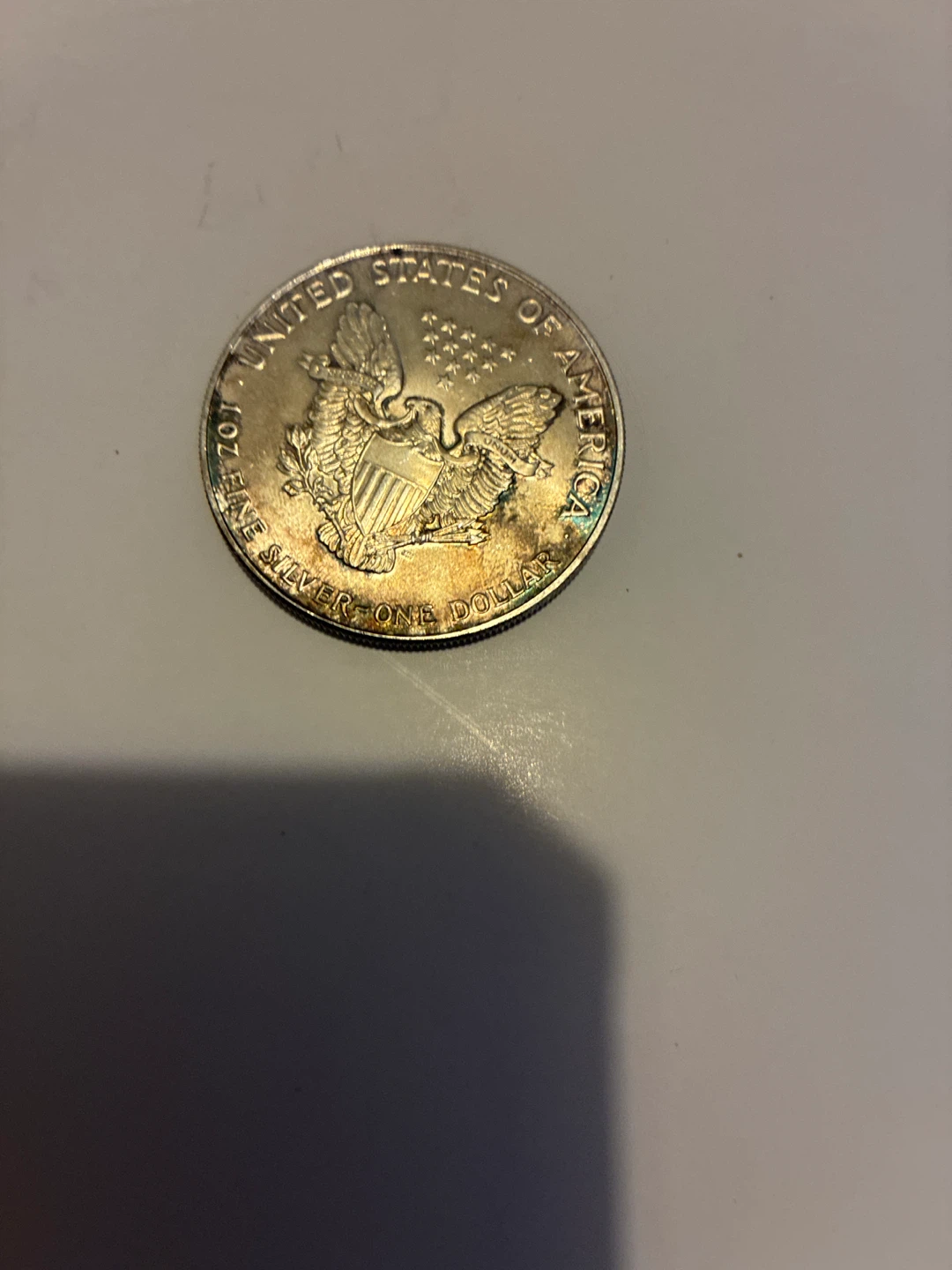 1993 American Silver Eagle One Dollar Coin - photo 2
