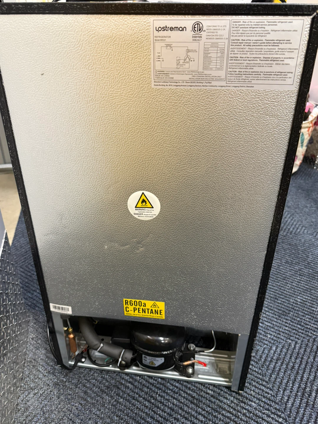 Upstreman Compact Mini Refrigerator - photo 2