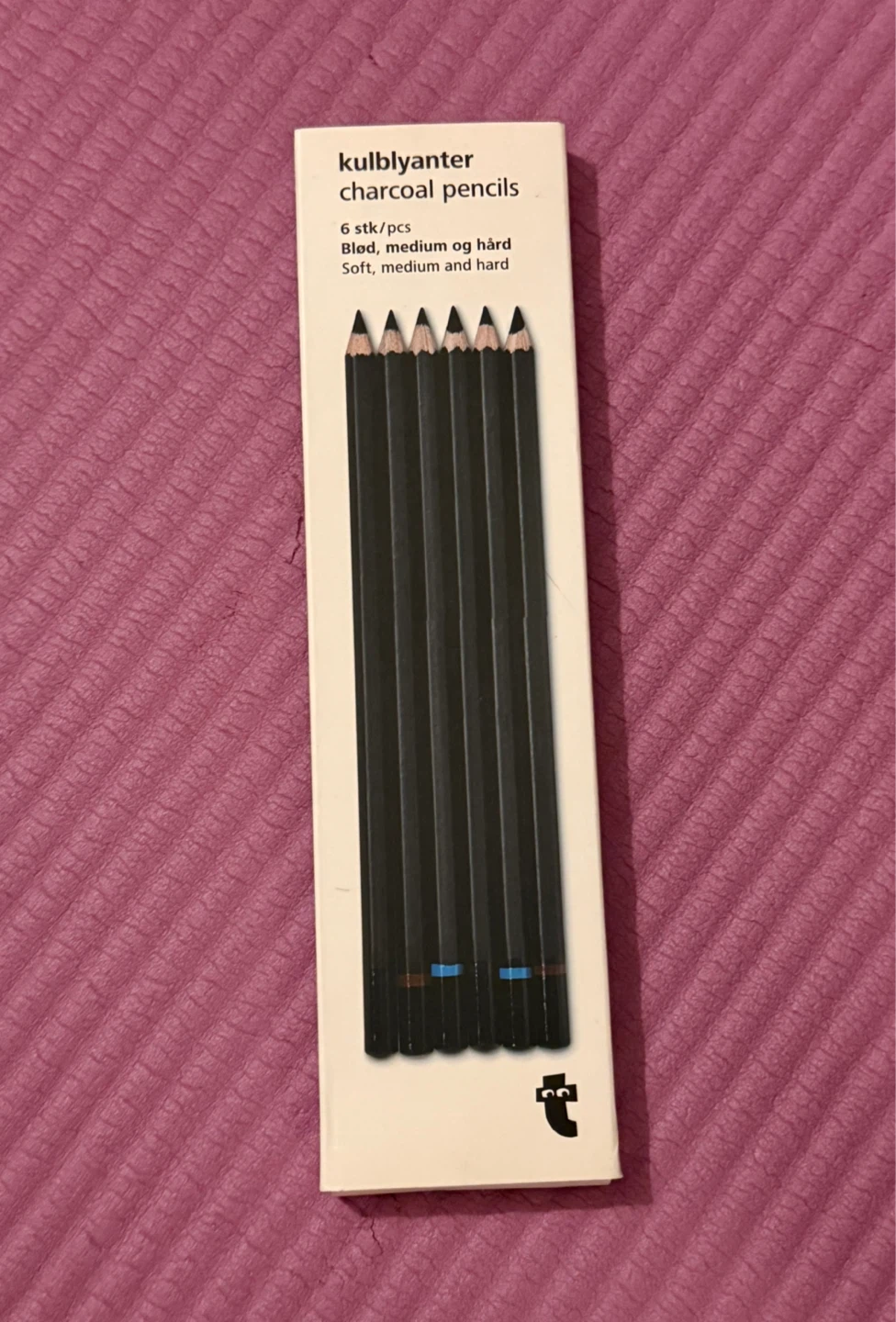 NEW✨ Charcoal Pencils - 6 pcs