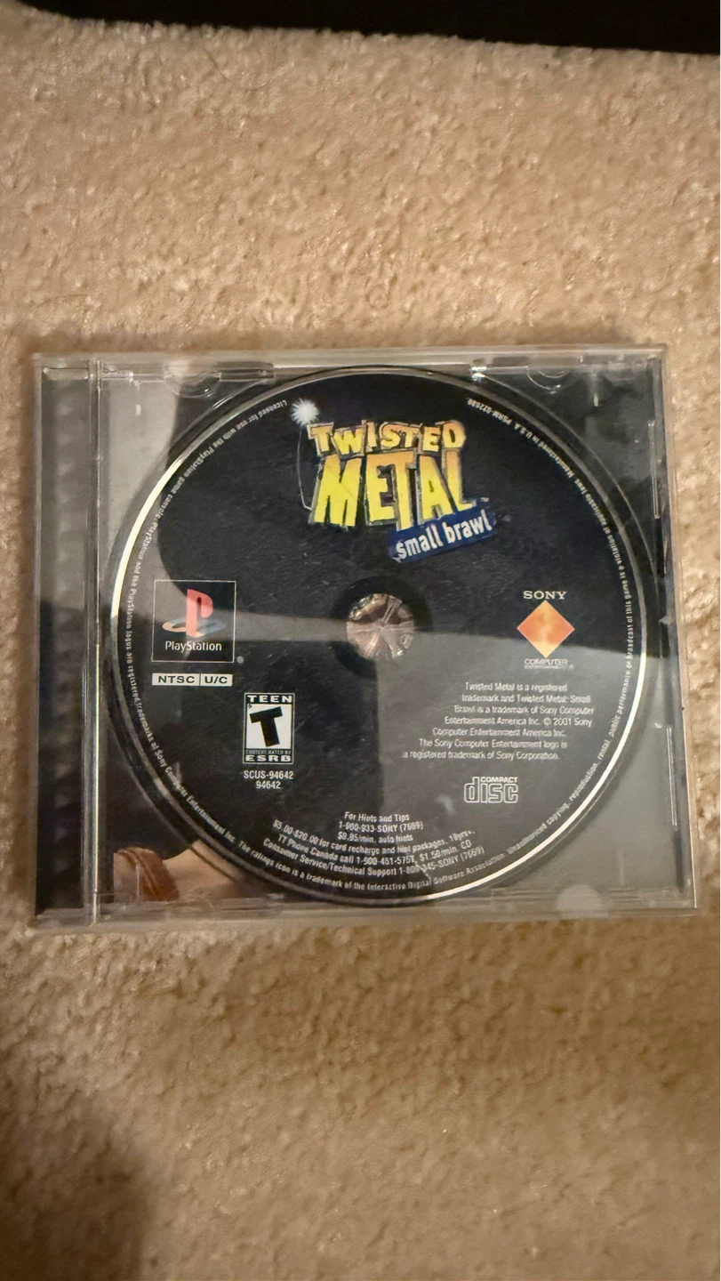 Twisted Metal Small Brawl PS1