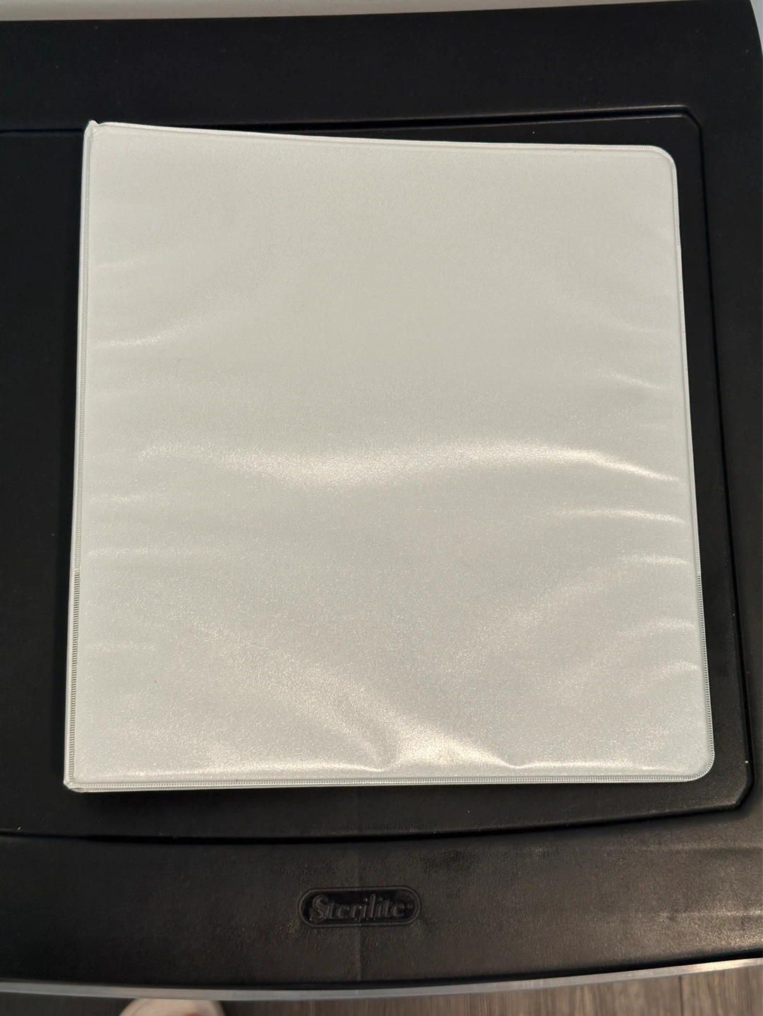 White 3-Ring Binder - photo 3