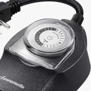 DEWENWILS Outdoor Mechanical Timer Plug