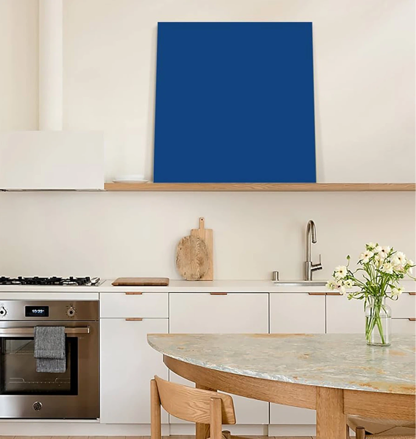 Set of 3 Geometric Canvas Wall Art Triangles - photo 4