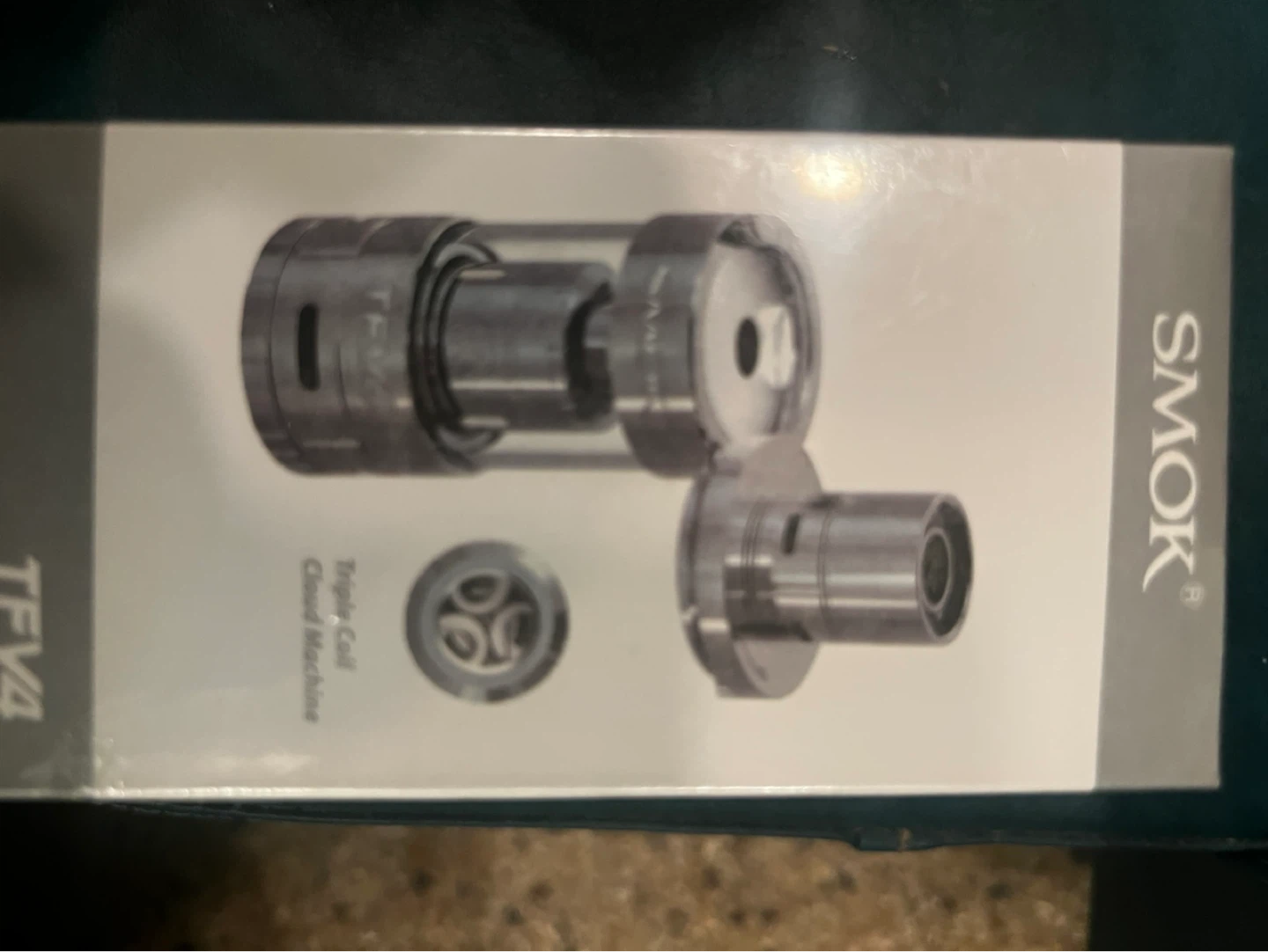 SMOK TFV4 Triple Coil Cloud Machine Tank - photo 2