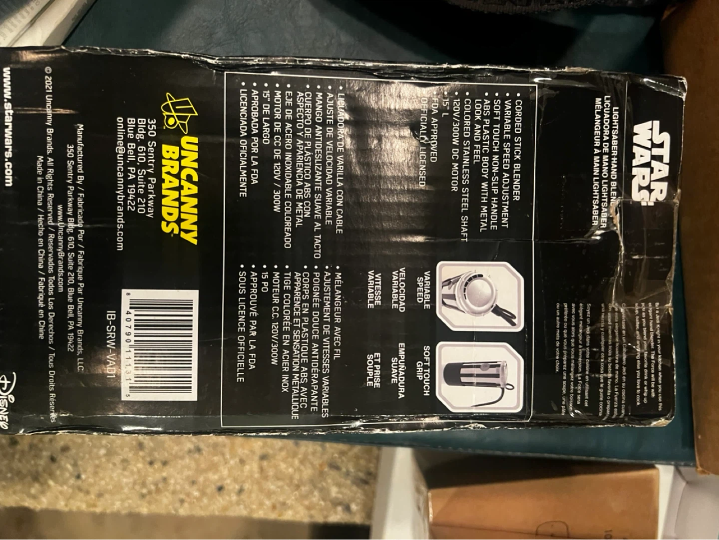 Star Wars Lightsaber Hand Blender - photo 2