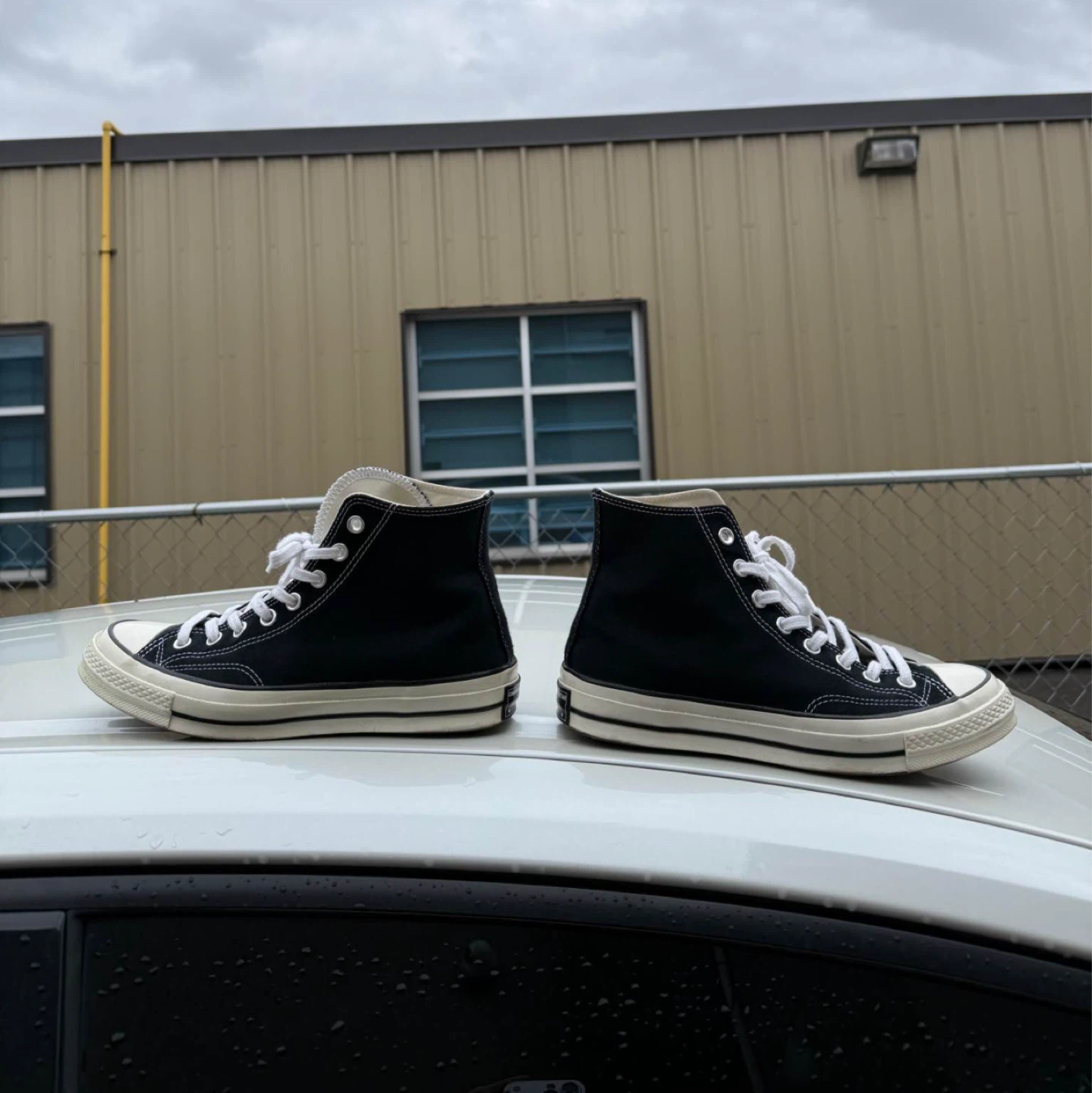 Converse Chuck Taylor All Star 70 High Top Shoes - Black - photo 2
