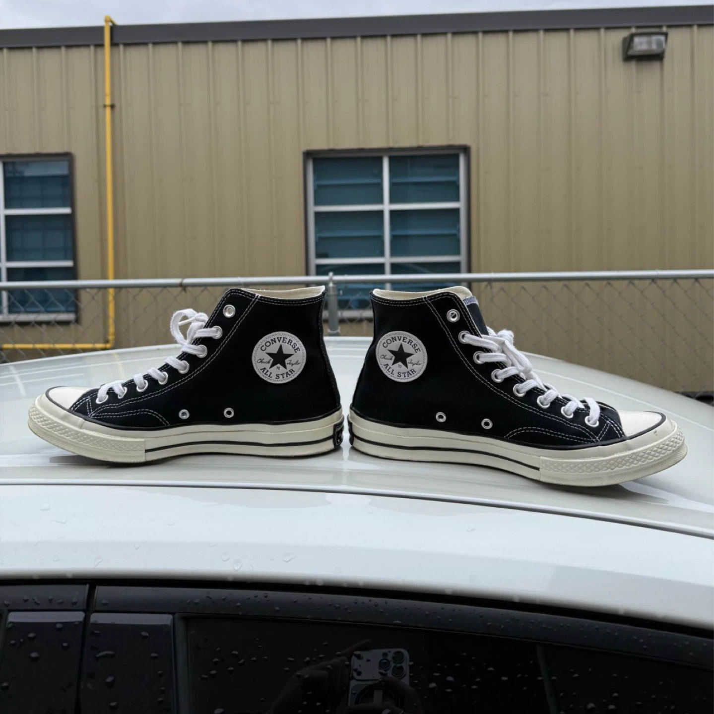 Converse Chuck Taylor All Star 70 High Top Shoes - Black - photo 3