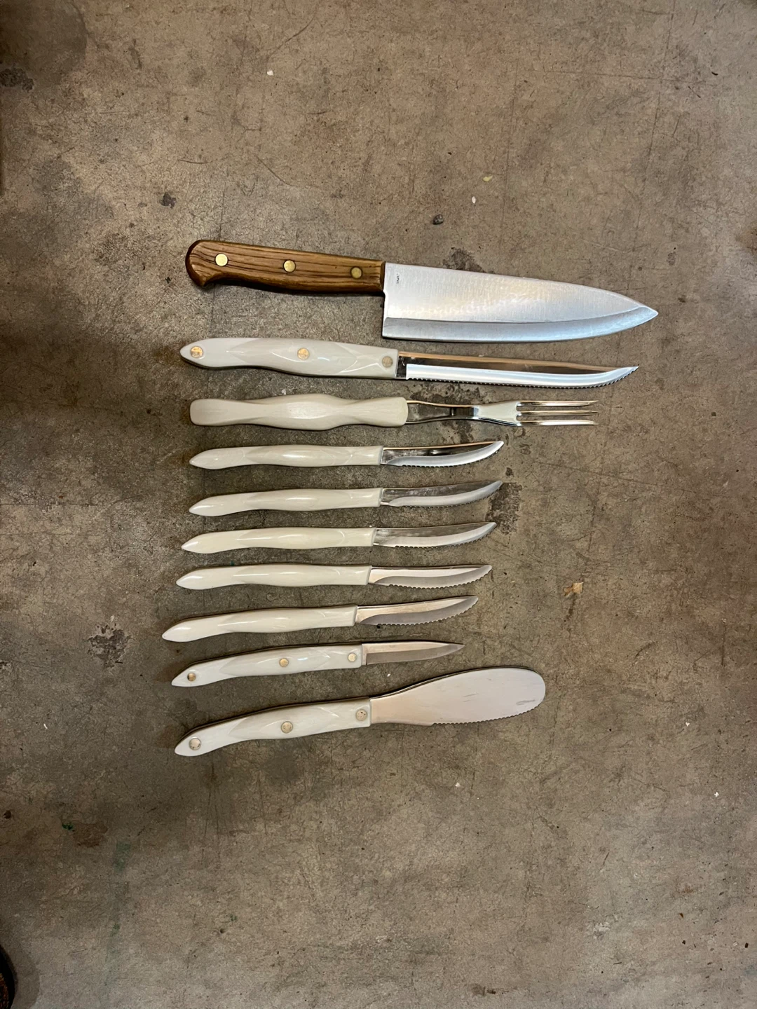 10-Piece Knife Set with Wooden Block
