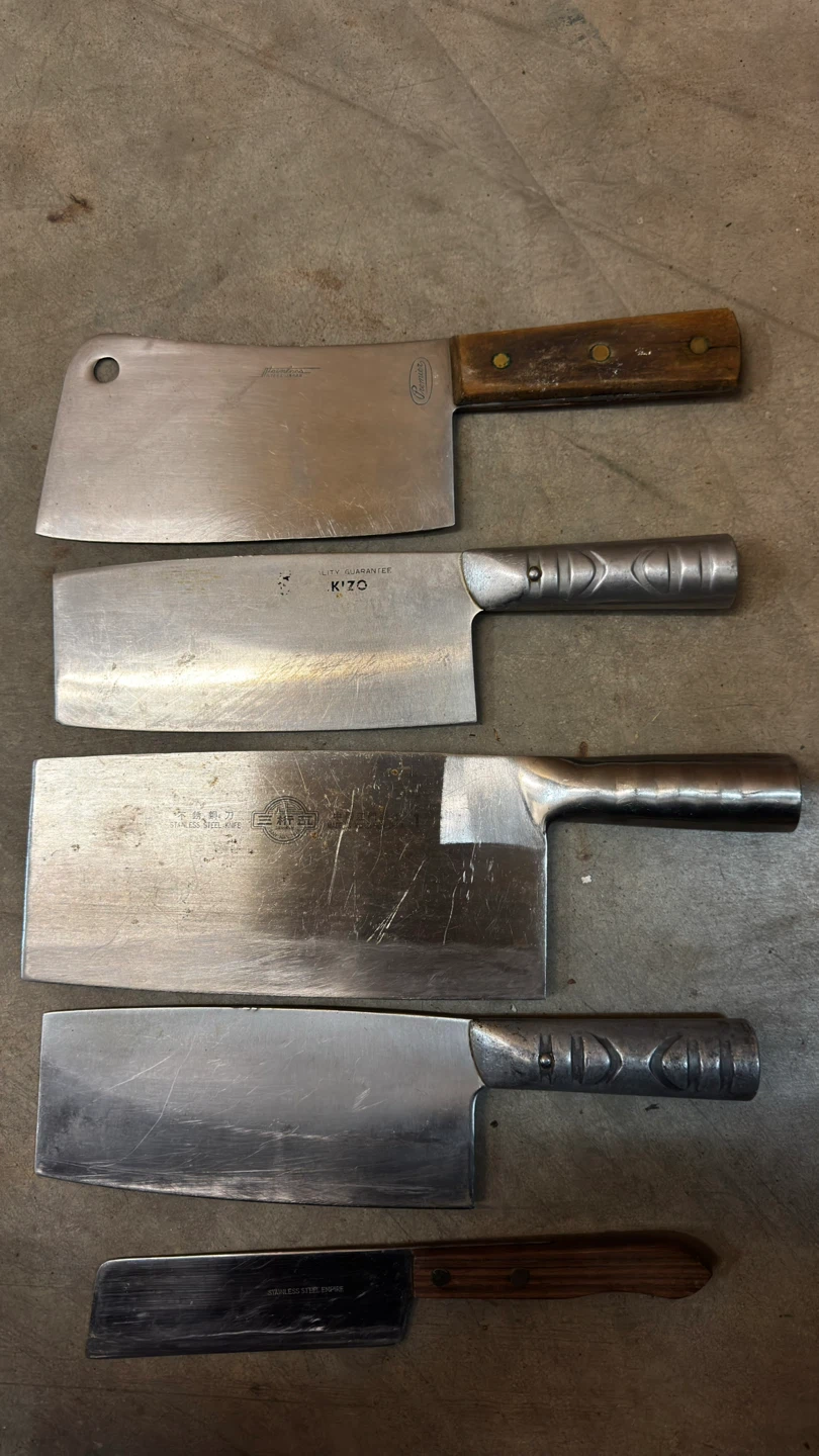 Set of 5 Kitchen Knives