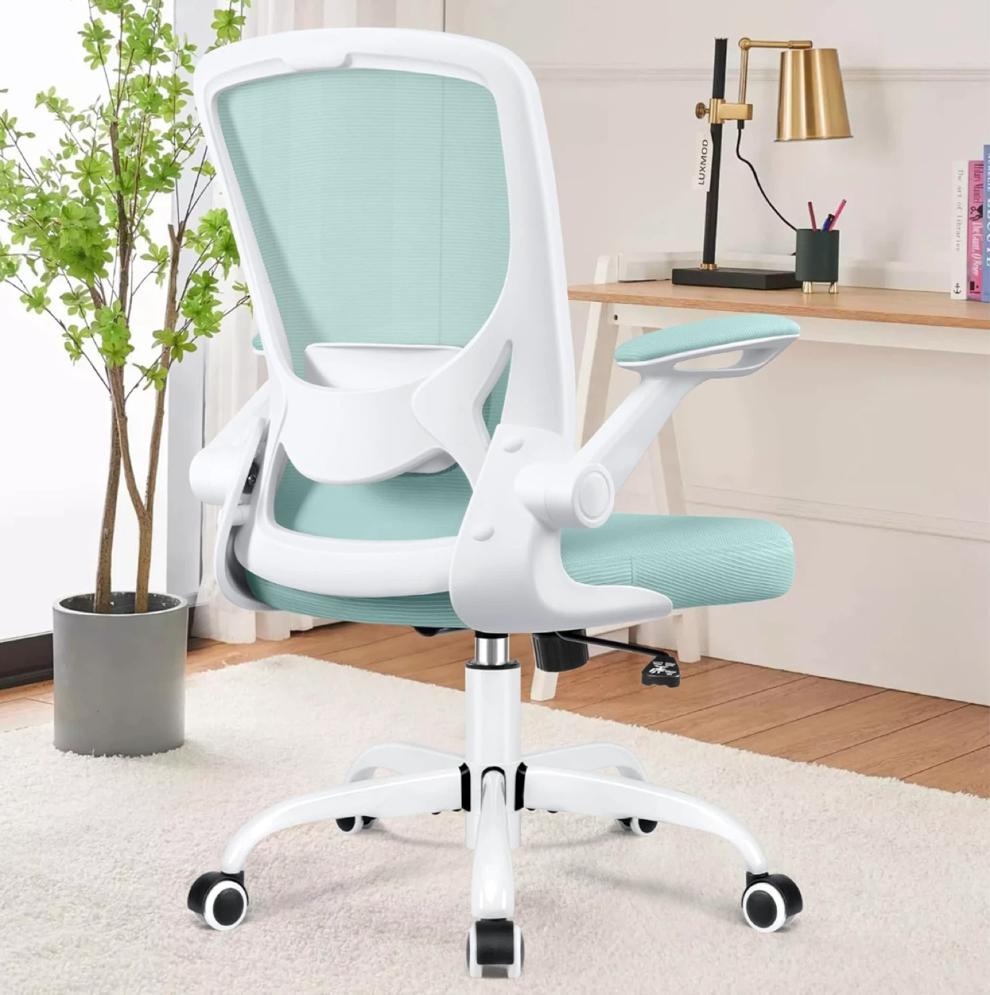Ergonomic Office Chair - Mint Green Mesh - photo 4