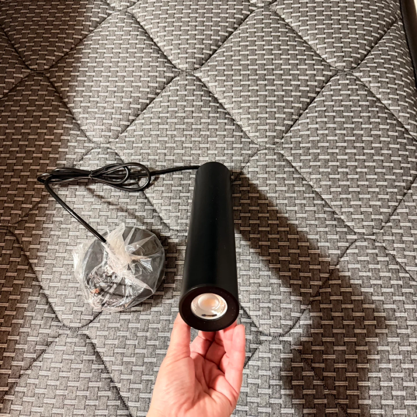 Cargifak Black Cylinder Wall Sconce Light - photo 2