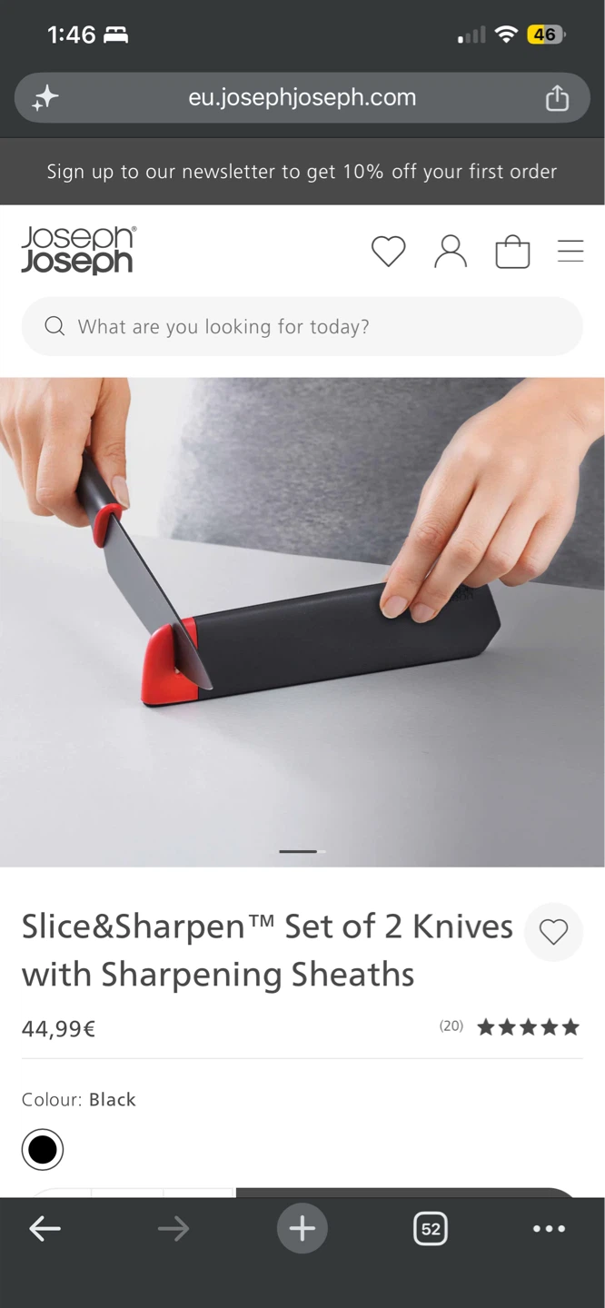 Joseph Joseph Slice&Sharpen Chef’s Knife 🔪✨ - photo 2