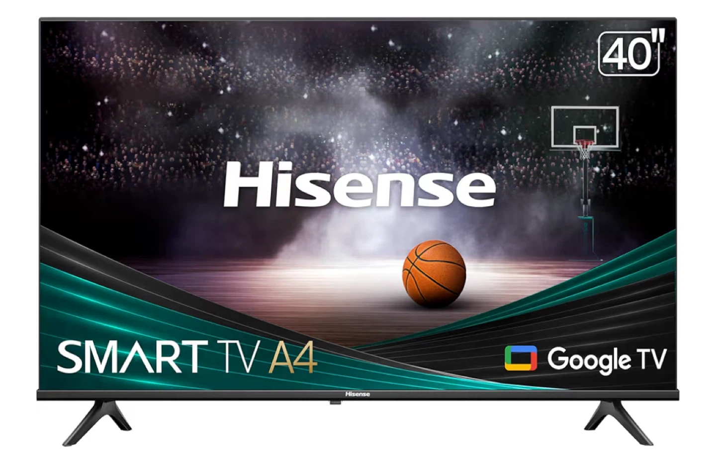 Hisense 40" Smart TV A4 Google TV + TV Stand - photo 4