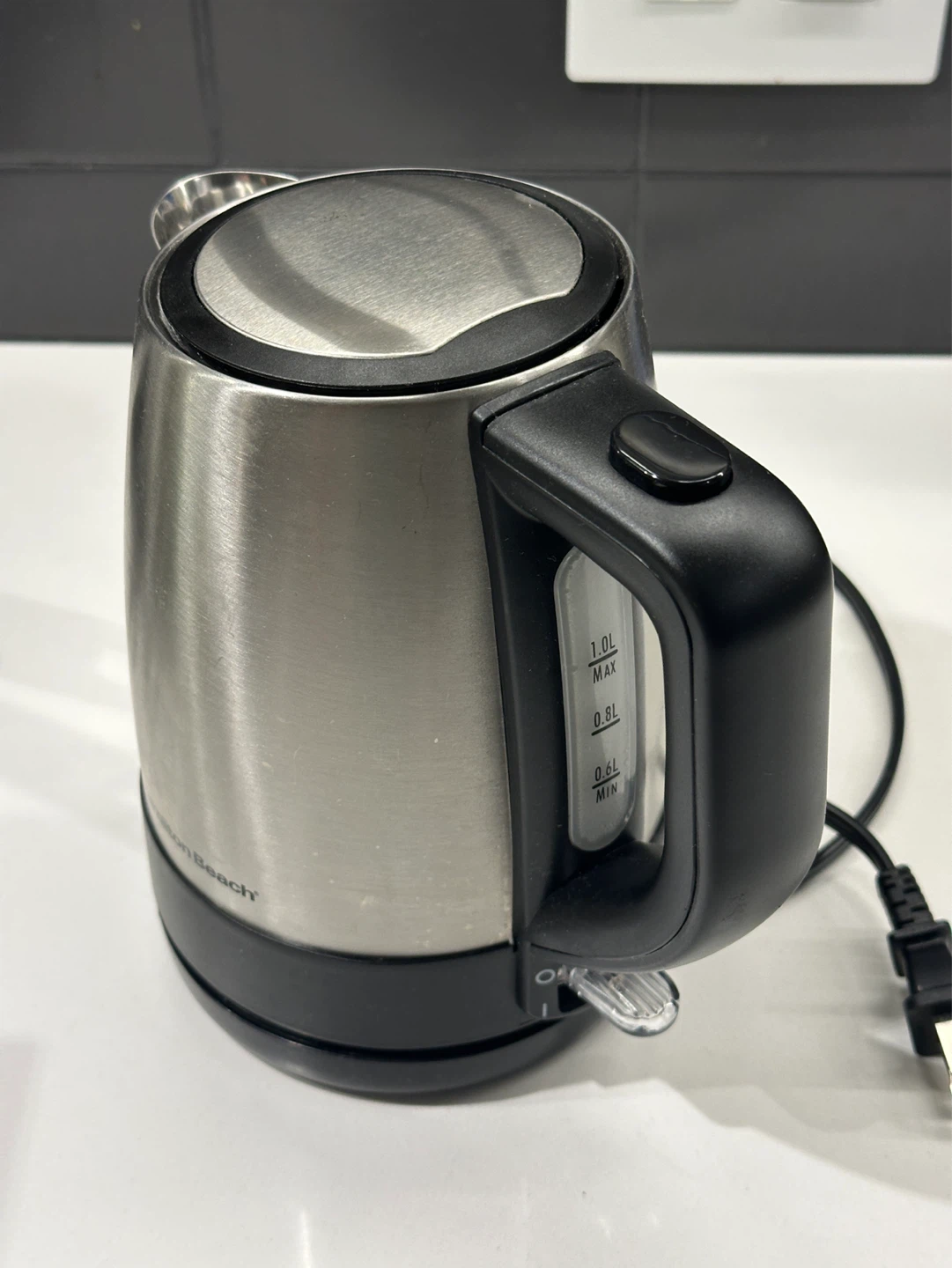 Hamilton Beach Stainless Steel Electric Kettle 1.0L - photo 2