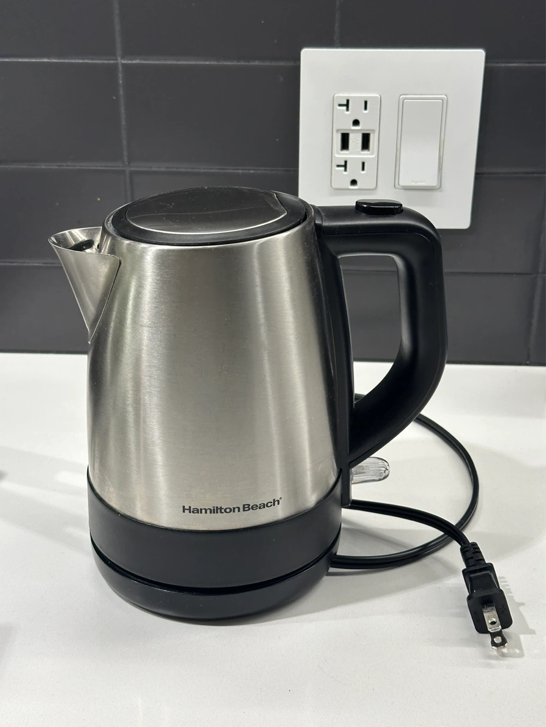 Hamilton Beach Stainless Steel Electric Kettle 1.0L