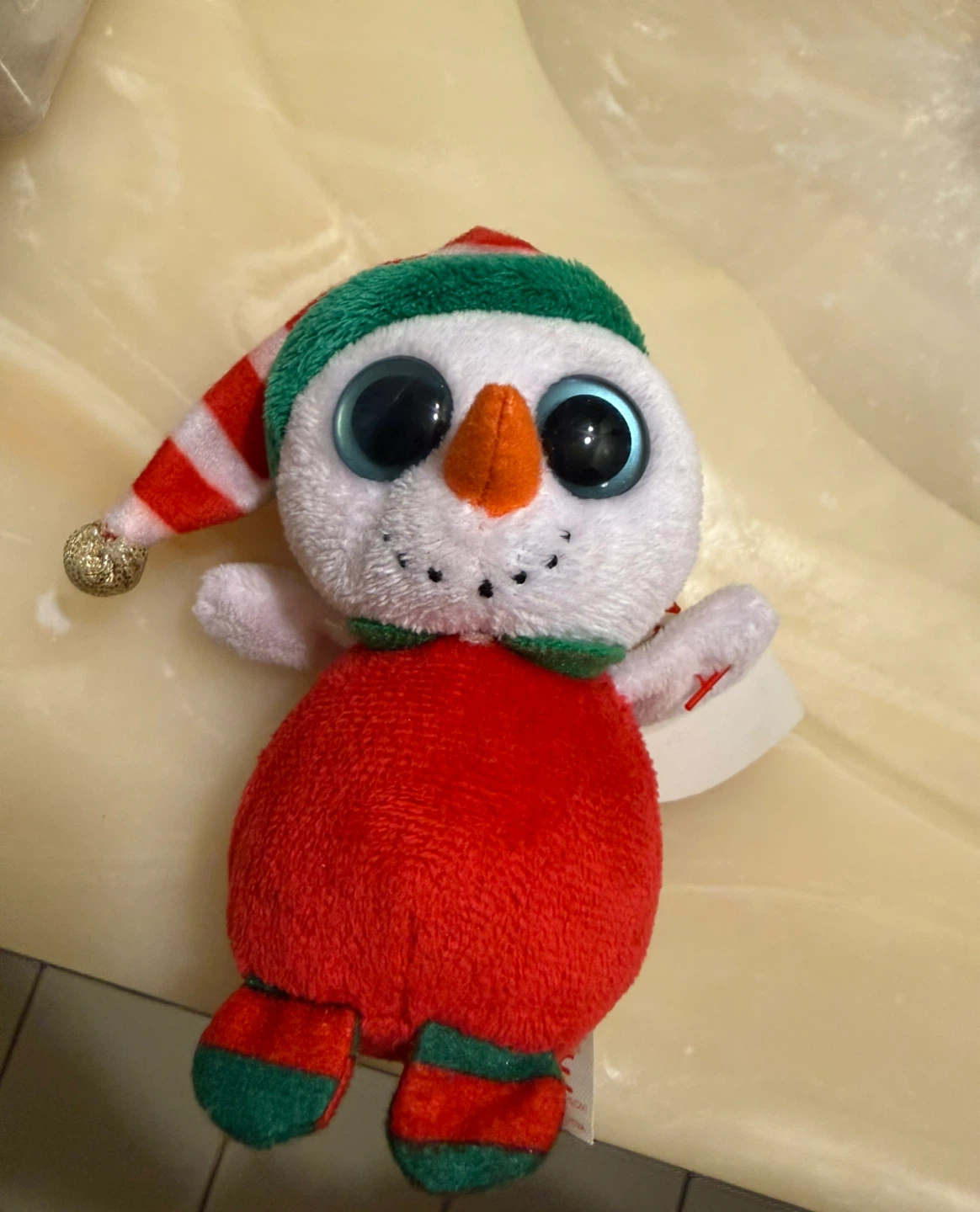 Cheery snowman Baby Beanie w/ Tag