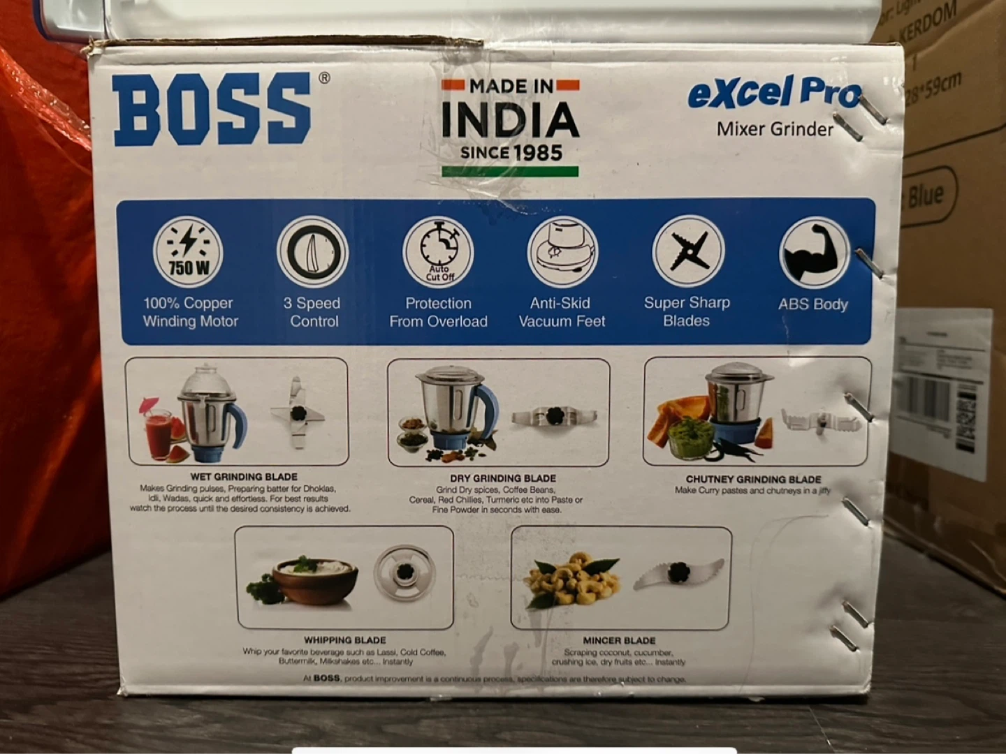 BOSS Excel Pro Mixer Grinder 750W - photo 4