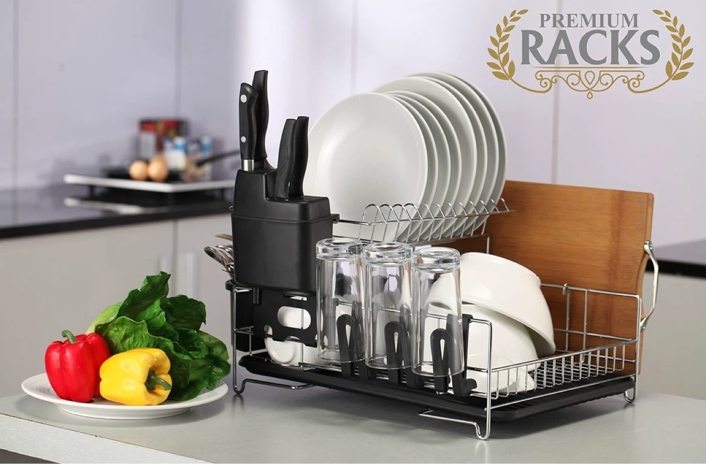 2-Tier Dish Drying Rack - photo 3