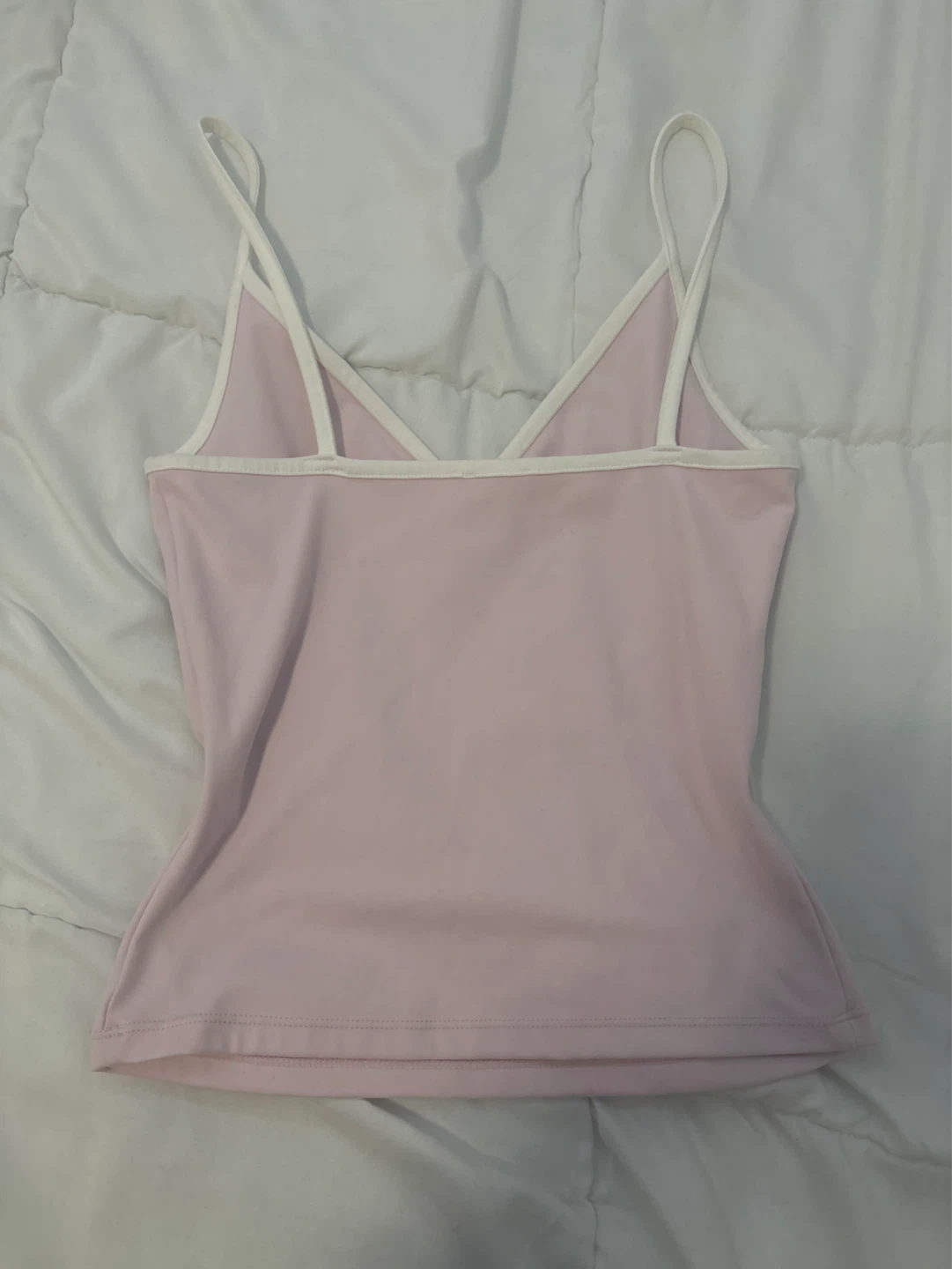 Garage Pink Spaghetti Strap Tank Top - Size P/S - photo 2