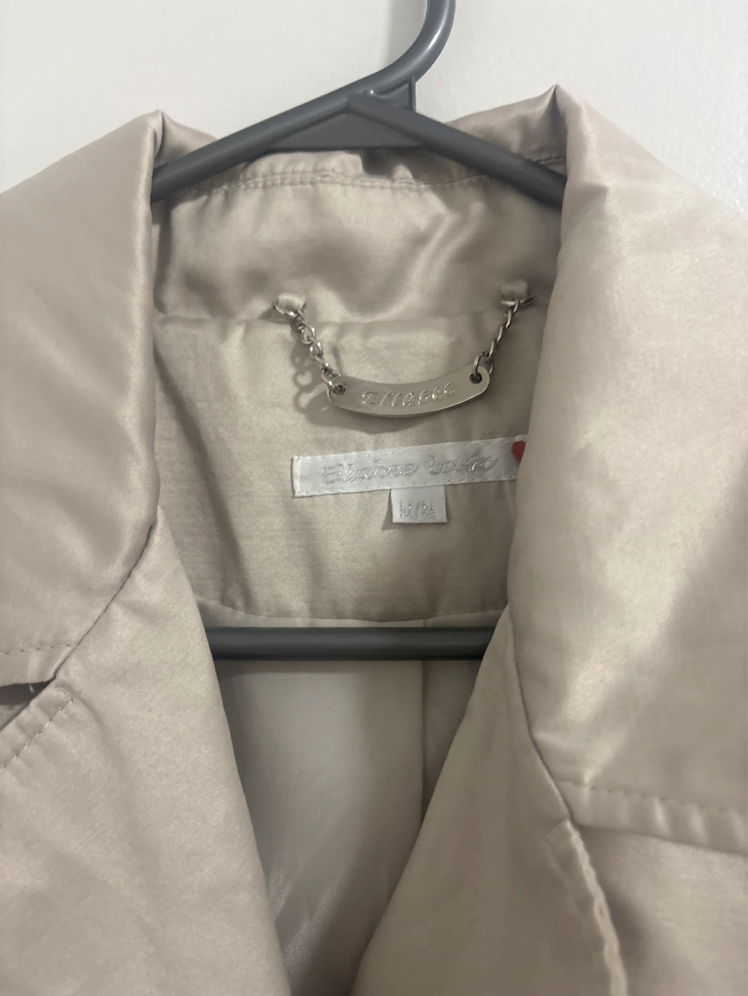 ELLABEE Beige Trench Coat size mejume - photo 2