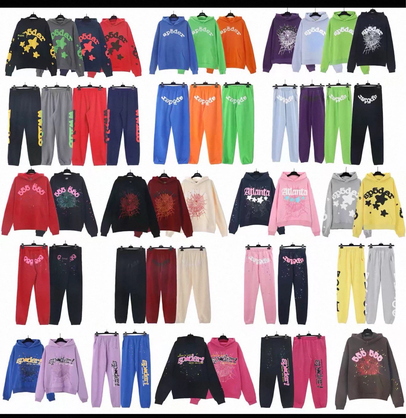 Spider Hoodie and Sweatpants Set