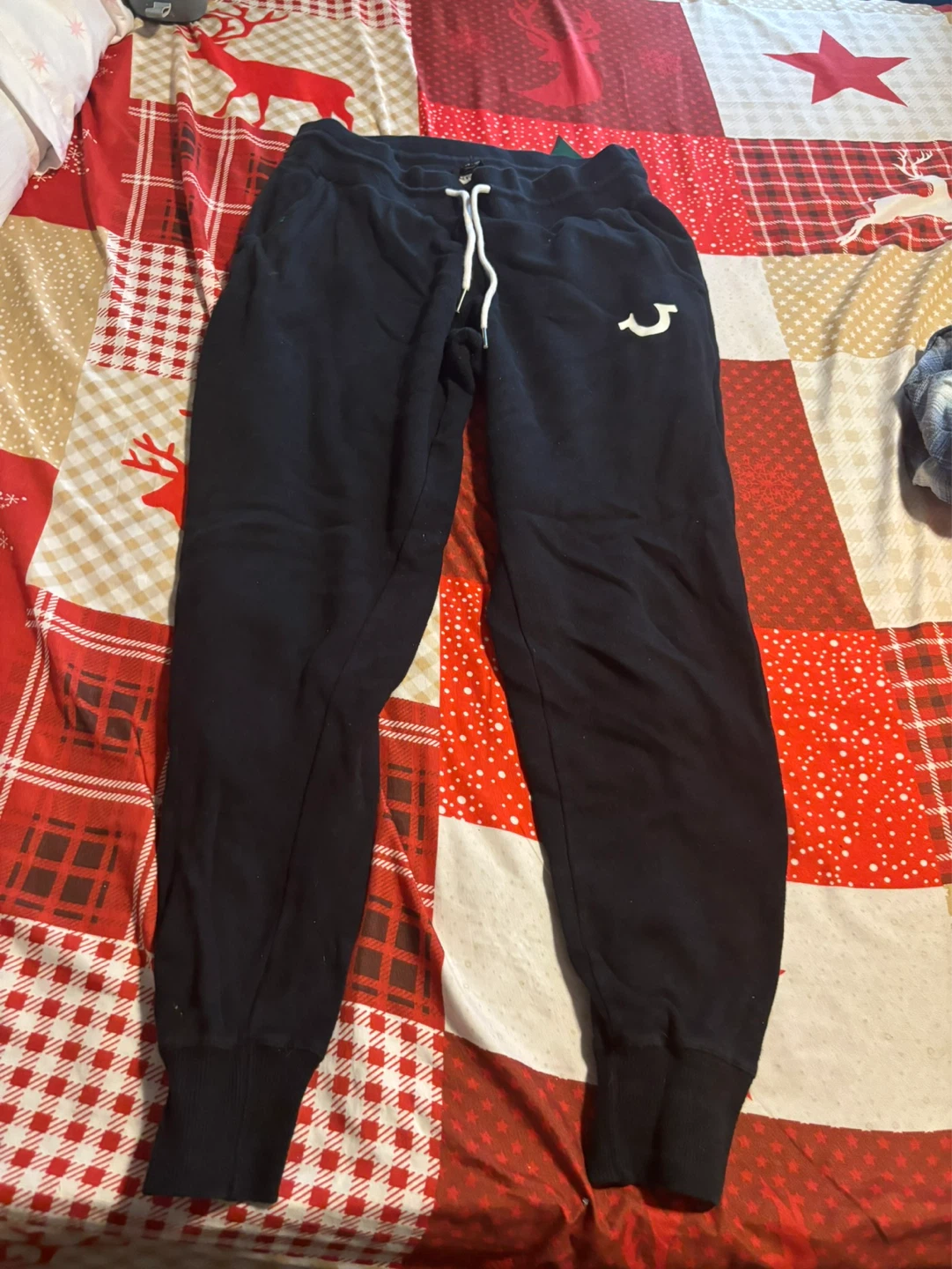 True Religion Black Sweatpants