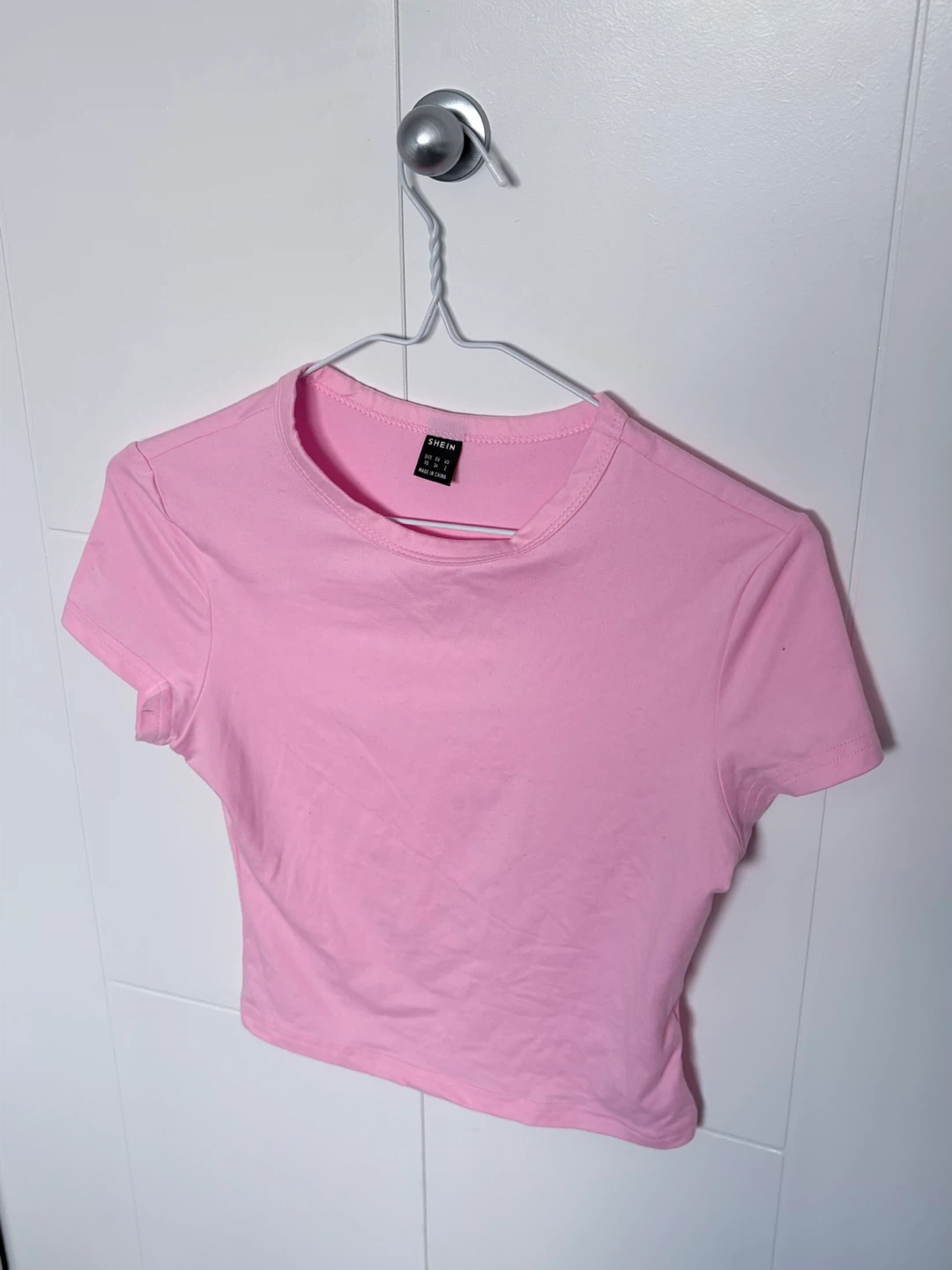 Pink Cropped T-Shirt - photo 4