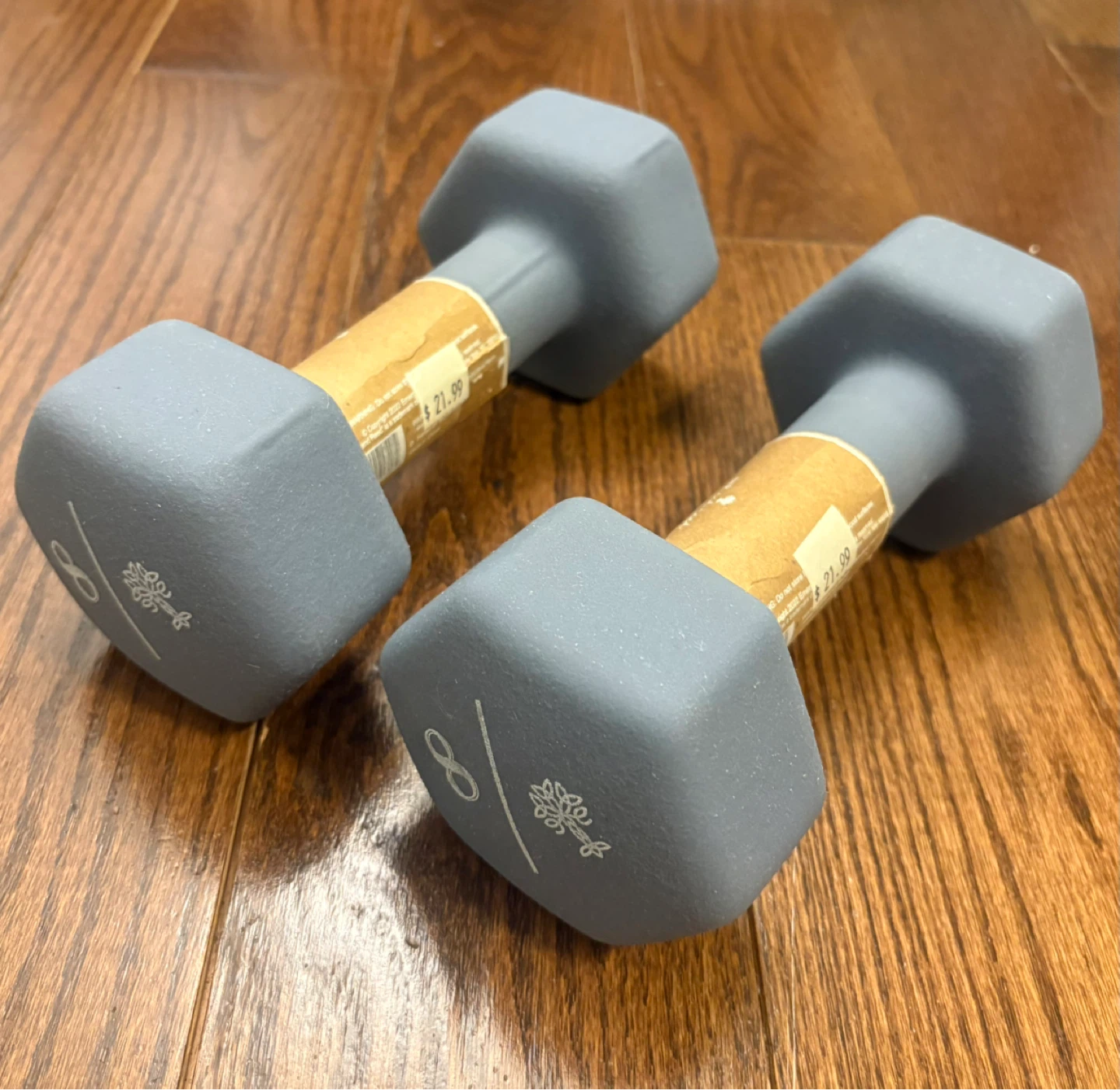 Bundle of 3 pairs of dumbbells - 5lbs, 8lbs & 15lbs - photo 3