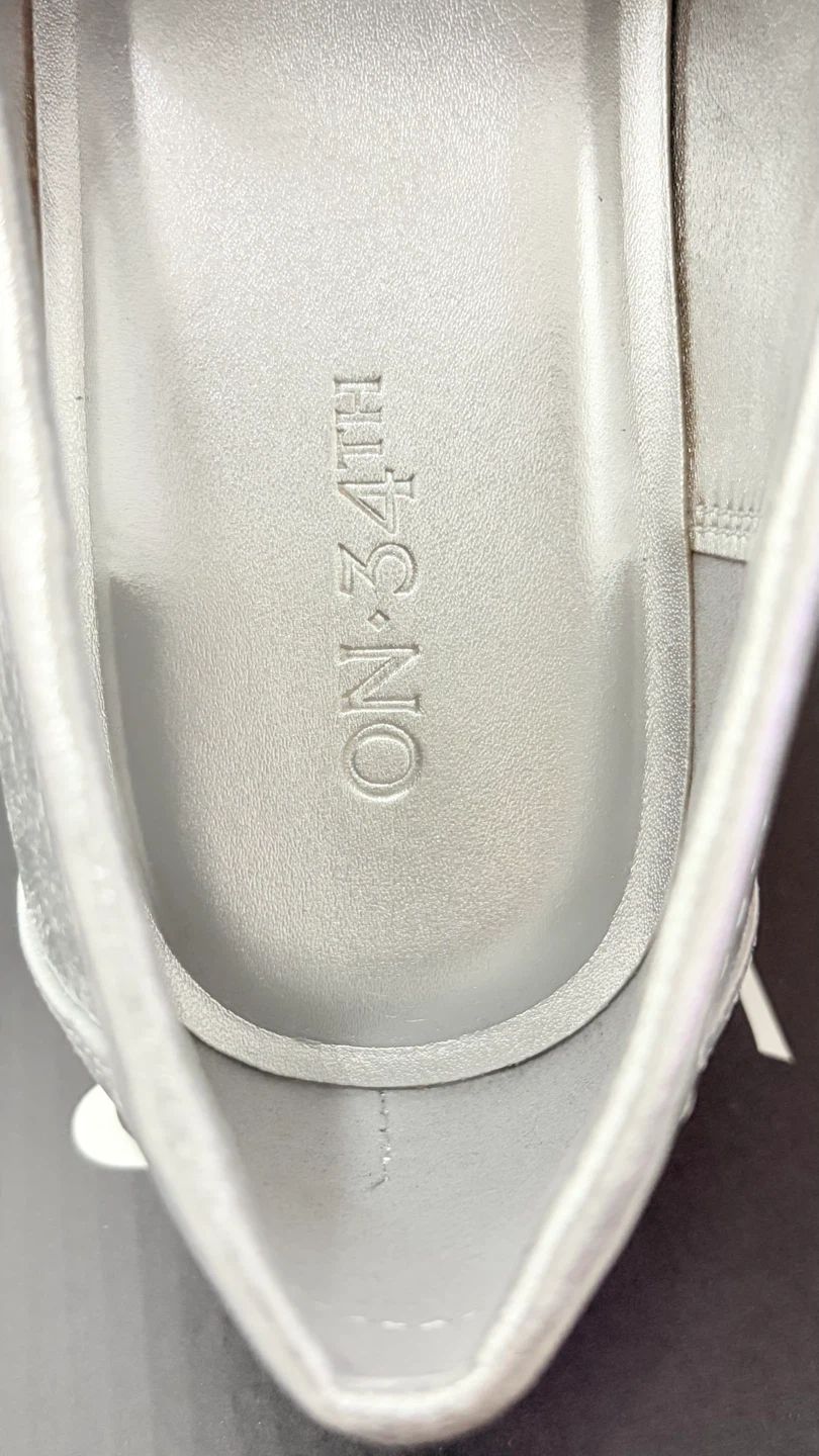 ON 34TH Silver Metallic Loafers - photo 2
